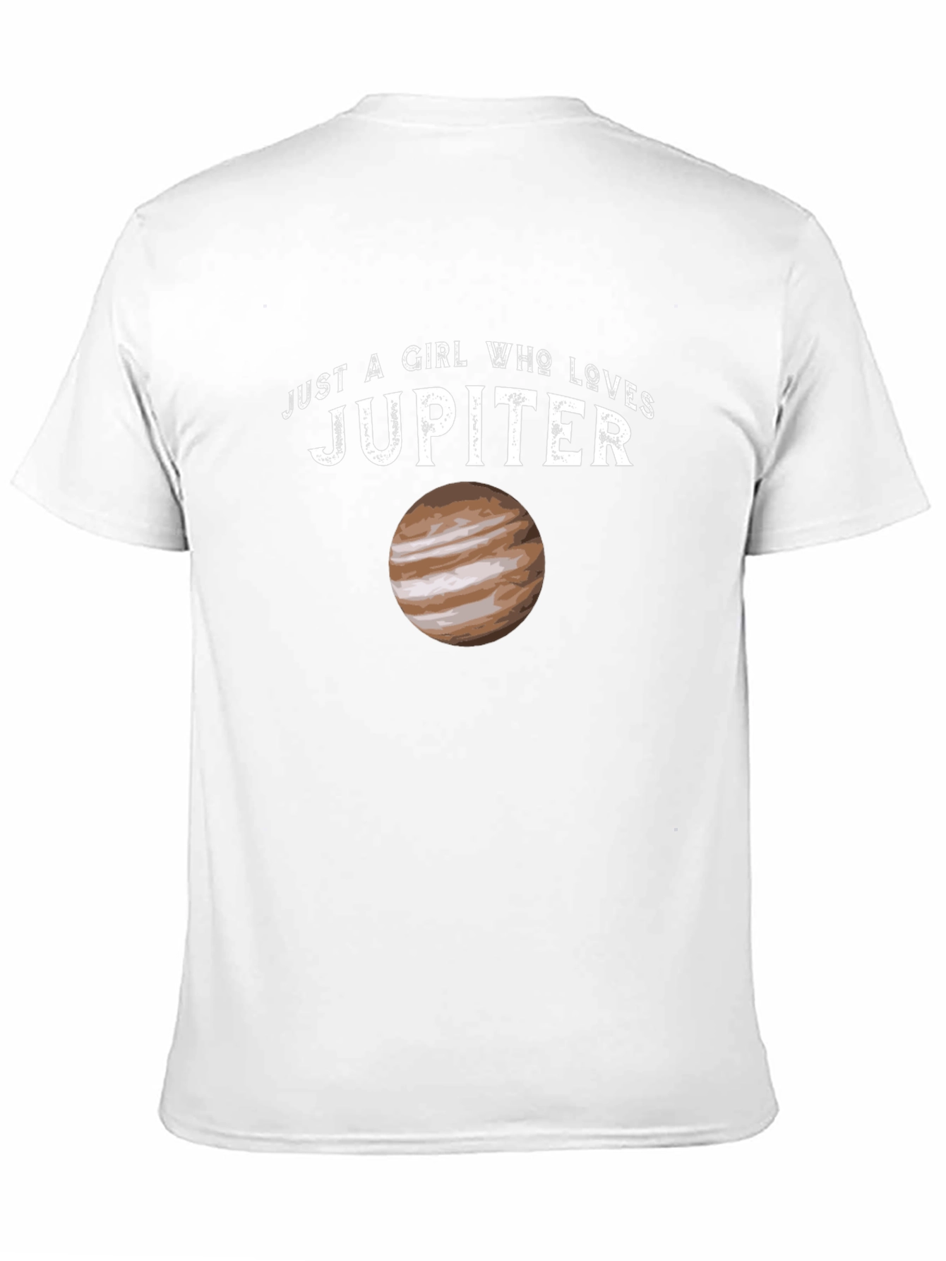 Just a Girl Who Loves Jupiter T-Shirt