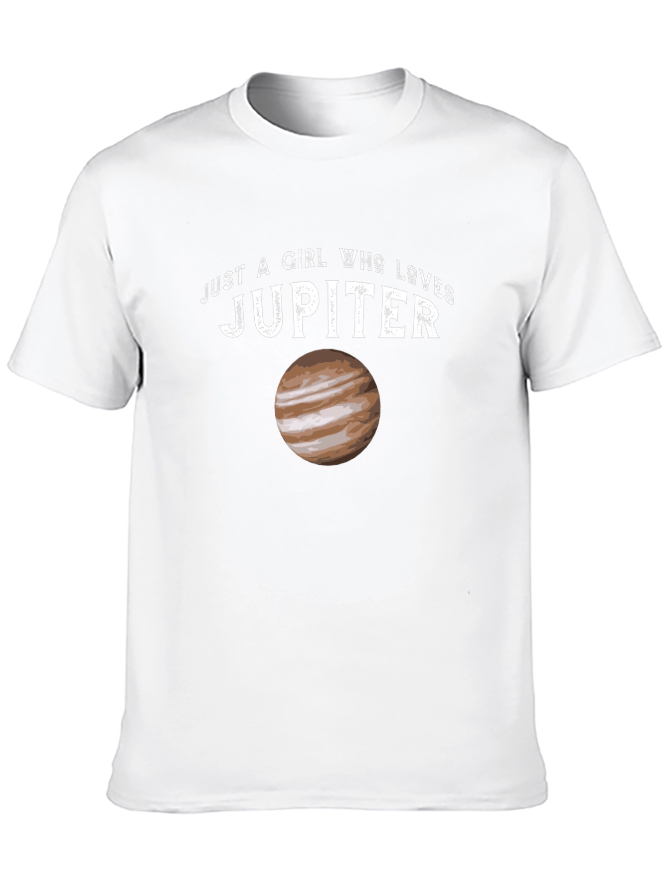 Just a Girl Who Loves Jupiter T-Shirt