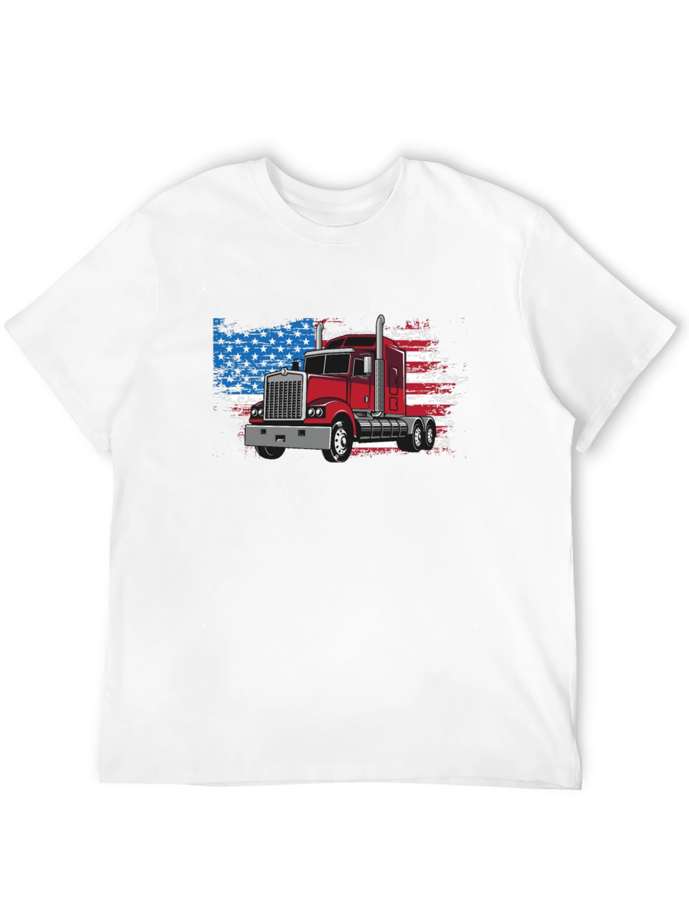 American Trucker Graphic T-Shirt