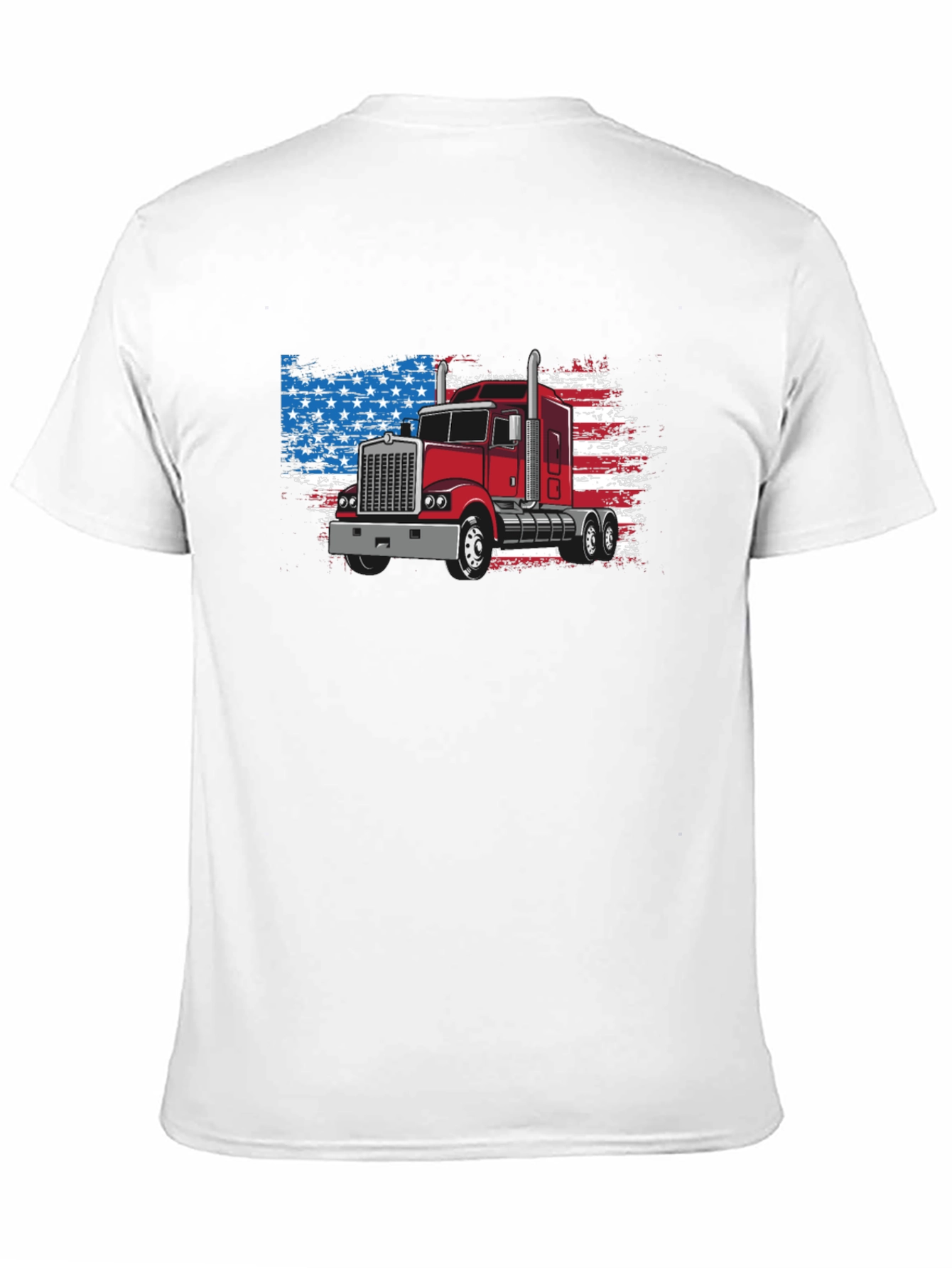 American Trucker Graphic T-Shirt