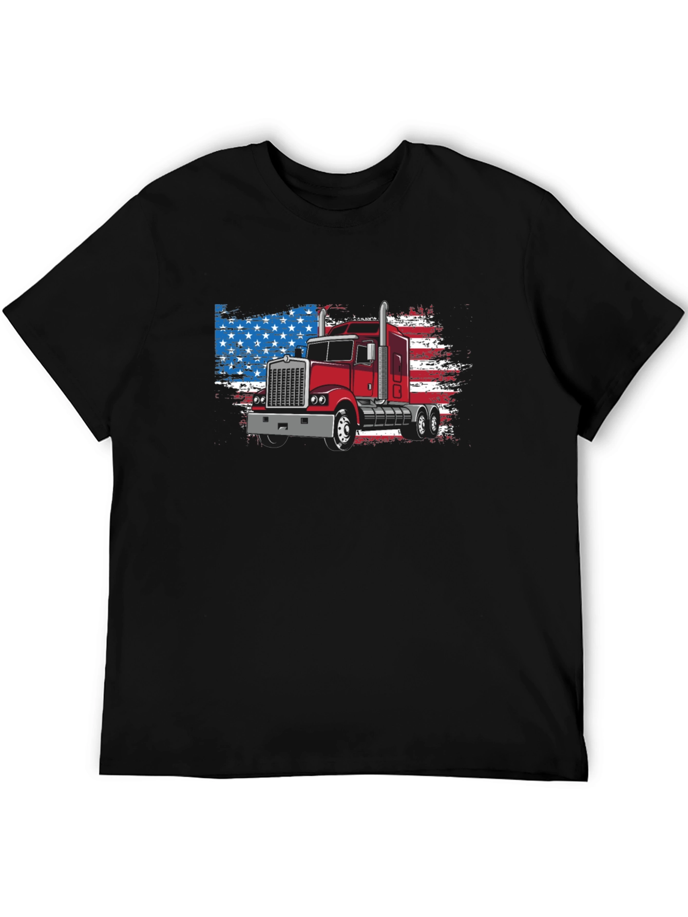 American Trucker Graphic T-Shirt