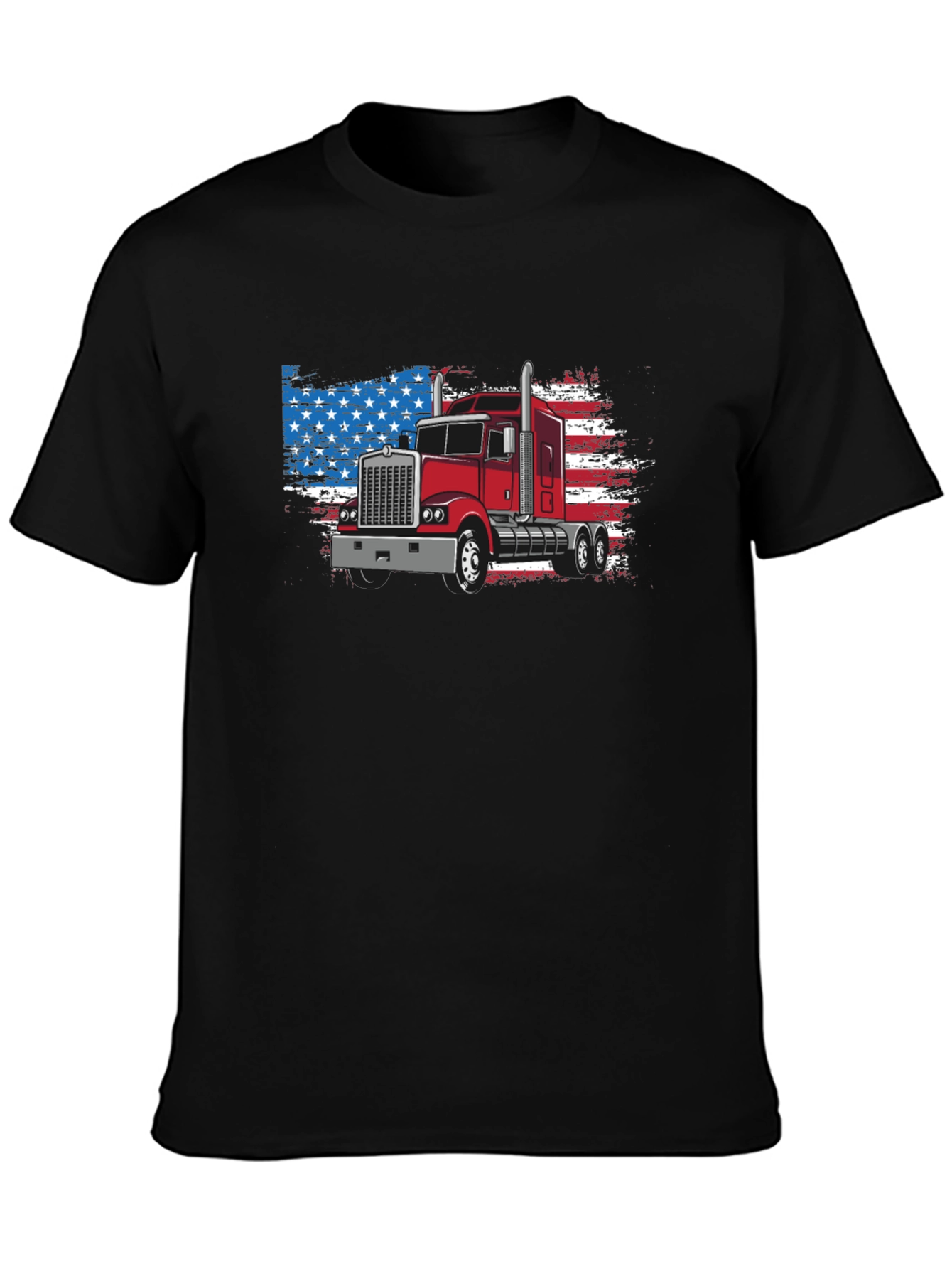 American Trucker Graphic T-Shirt