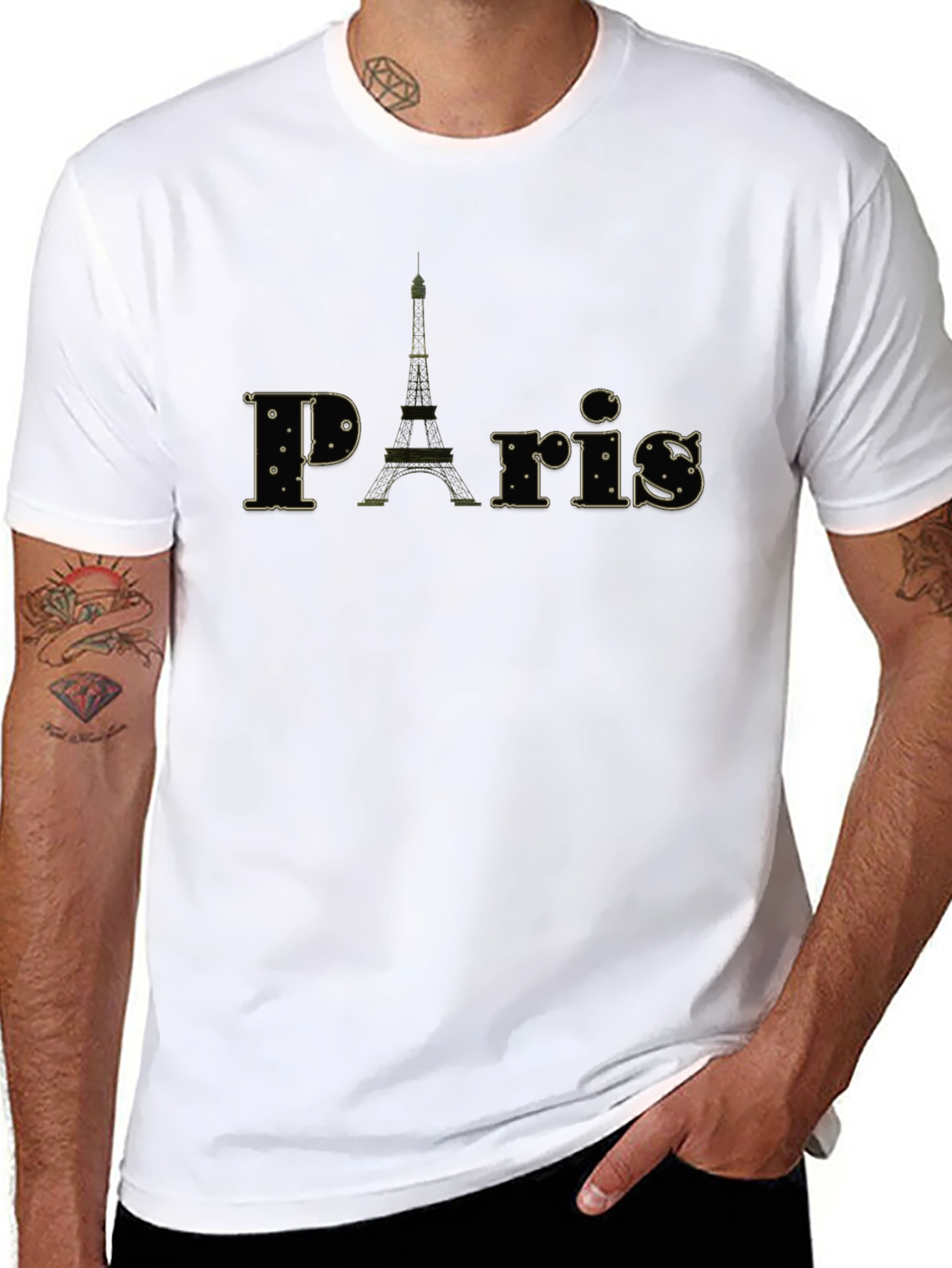 Paris T-Shirt - Eiffel Tower Graphic Tee