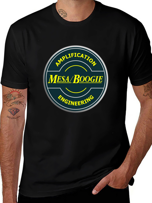 Mesa Boogie Amplification T-Shirt Black Cotton