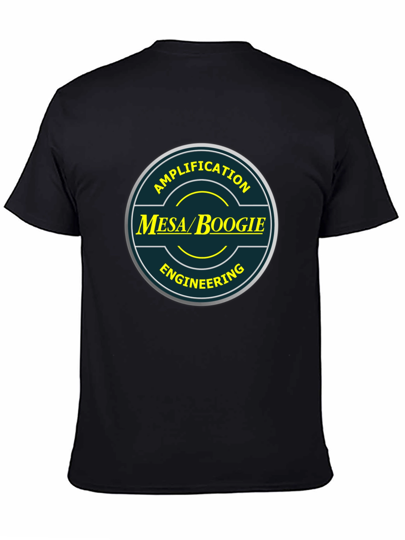 Mesa Boogie Amplification T-Shirt Black Cotton