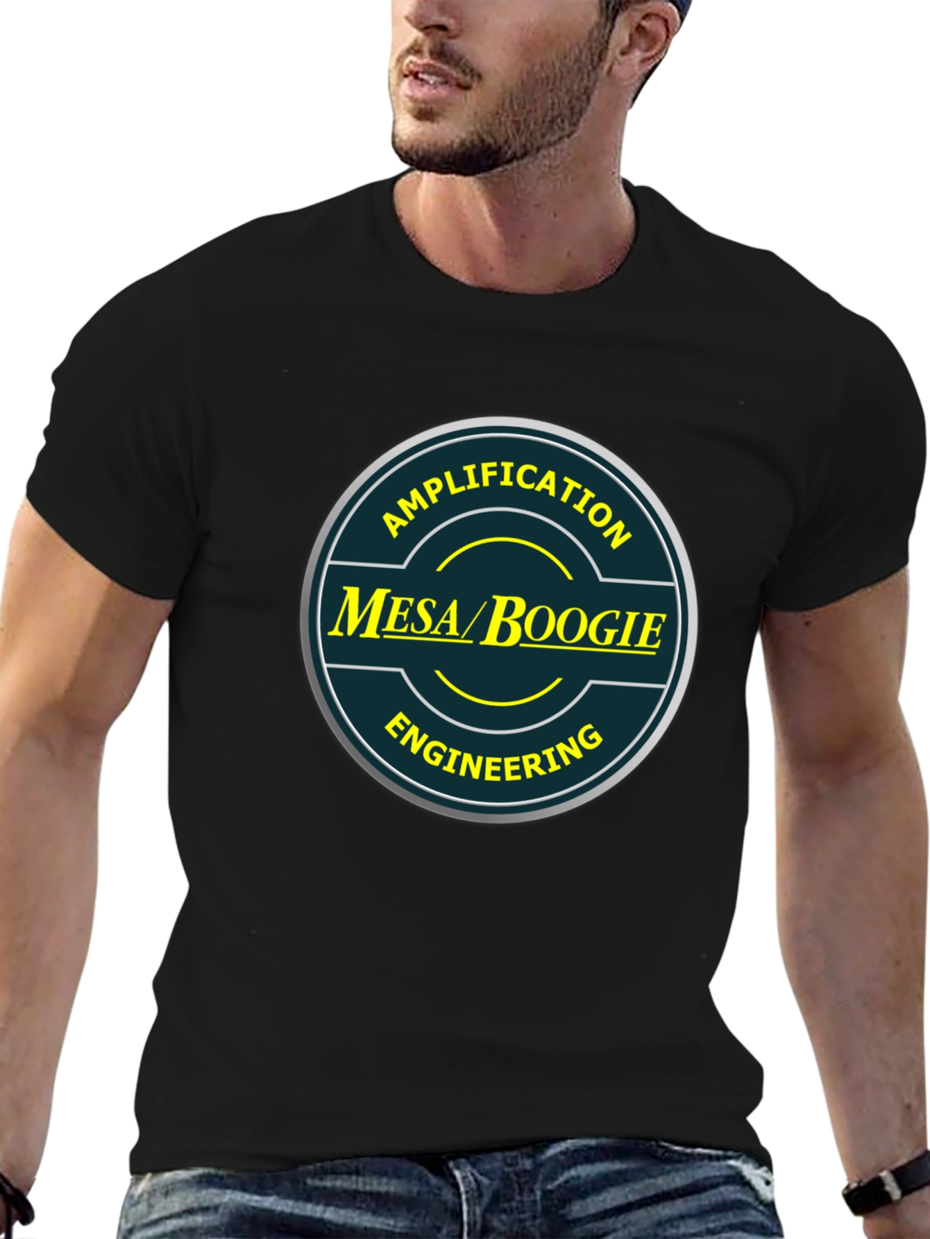 Mesa Boogie Amplification T-Shirt Black Cotton