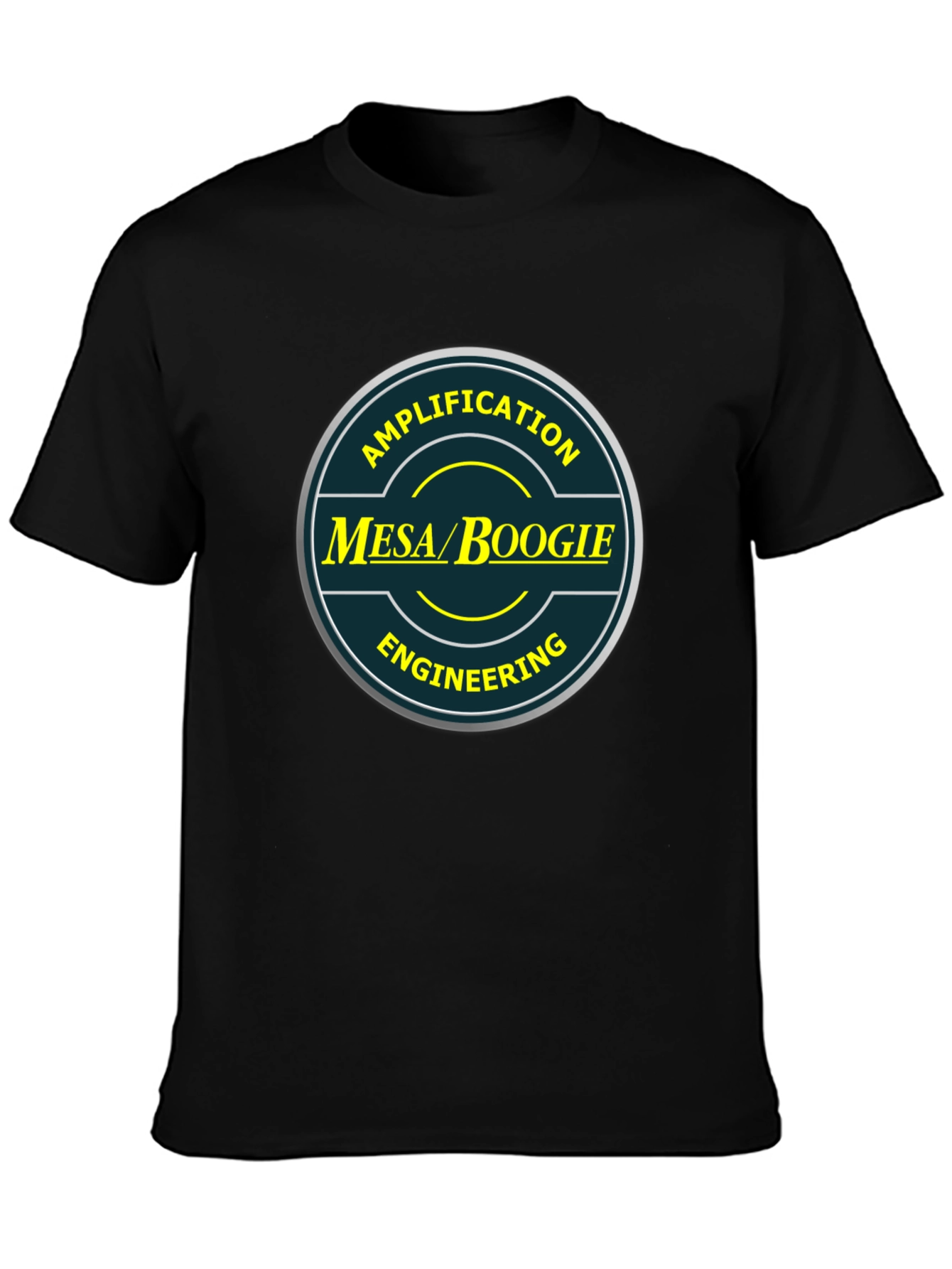 Mesa Boogie Amplification T-Shirt Black Cotton
