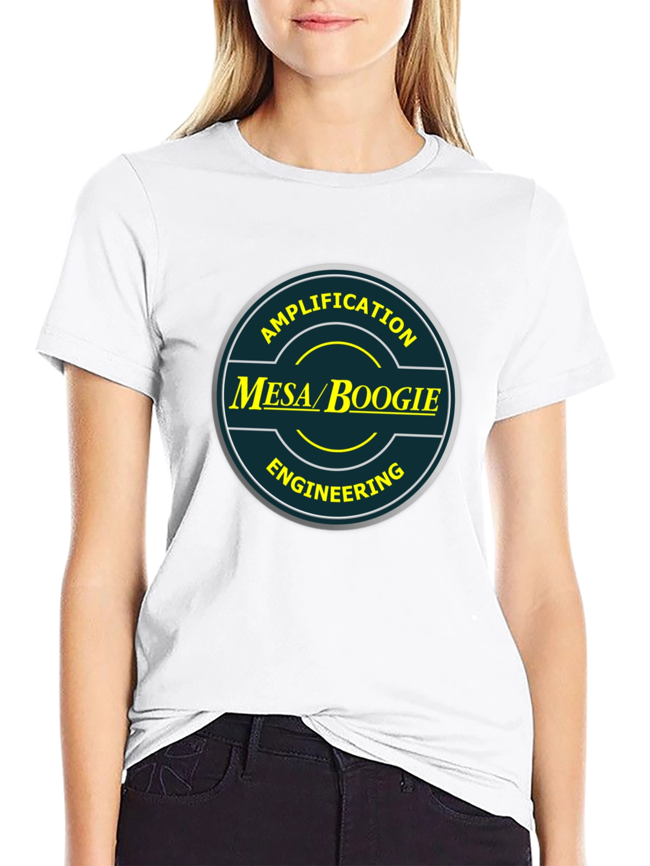 Mesa Boogie Amplification T-Shirt Black Cotton