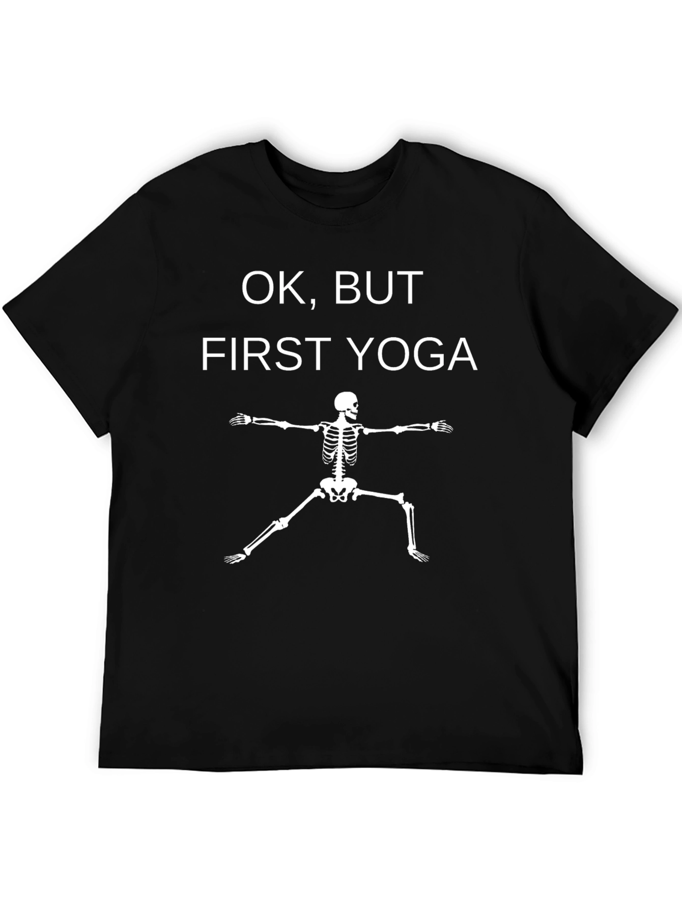Yoga Skeleton Graphic Tee