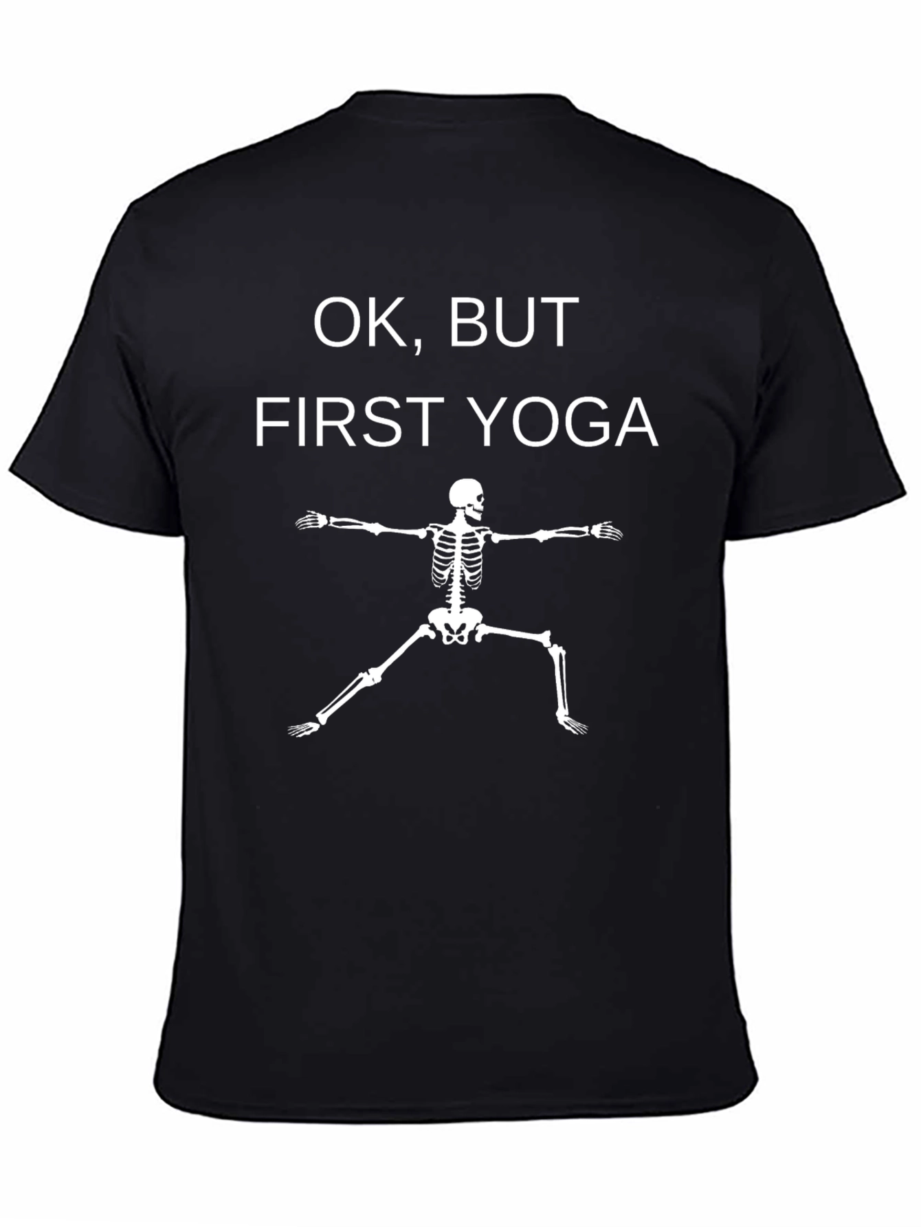 Yoga Skeleton Graphic Tee
