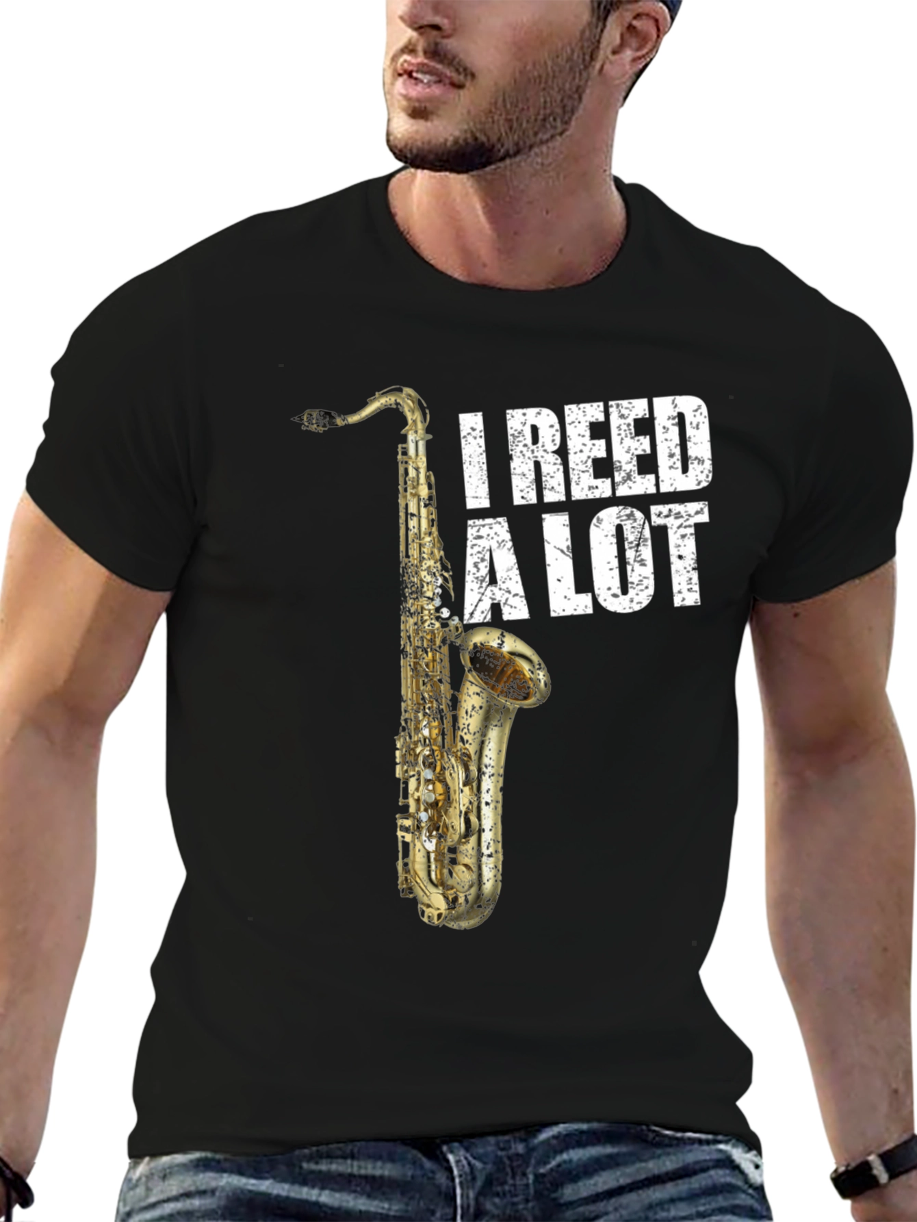 I Reed A Lot Saxophone T-Shirt