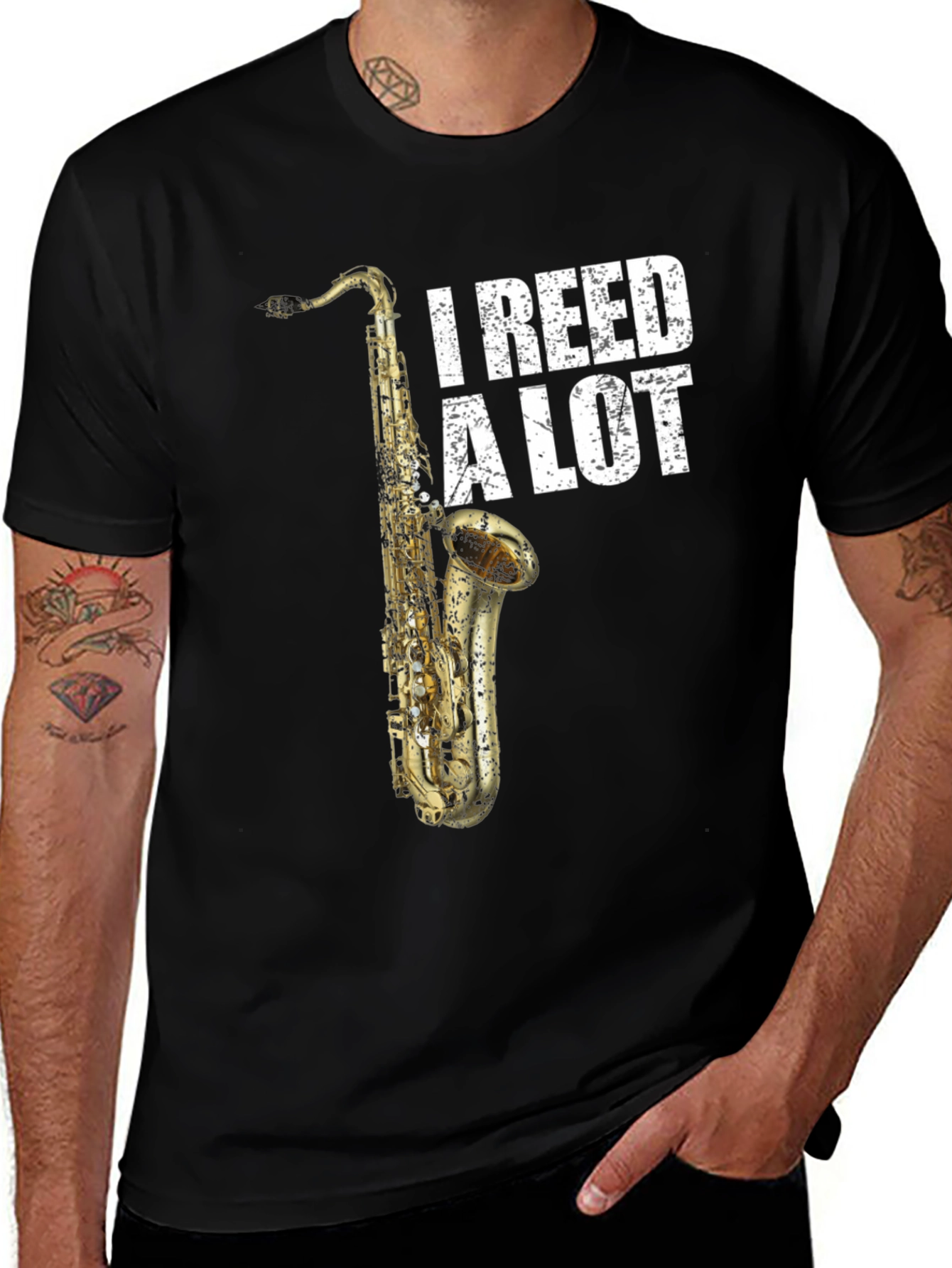 I Reed A Lot Saxophone T-Shirt