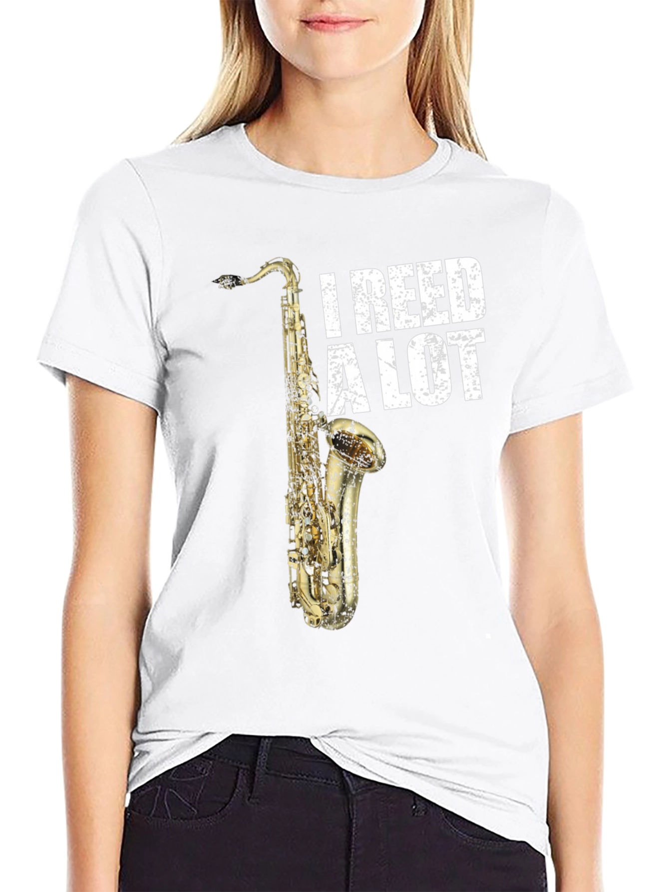 I Reed A Lot Saxophone T-Shirt