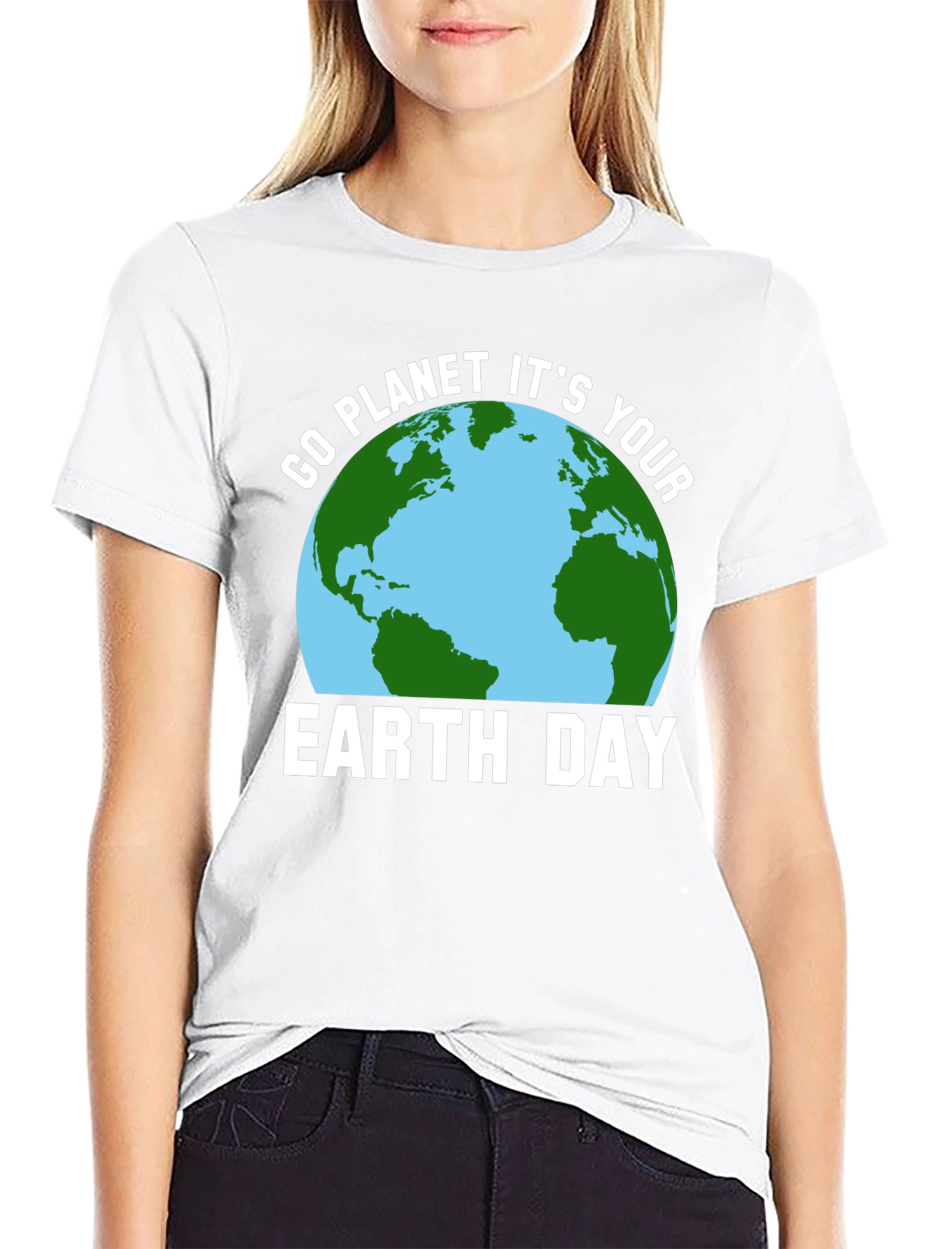 Go Planet Its Your Earth Day Graphic T-Shirt