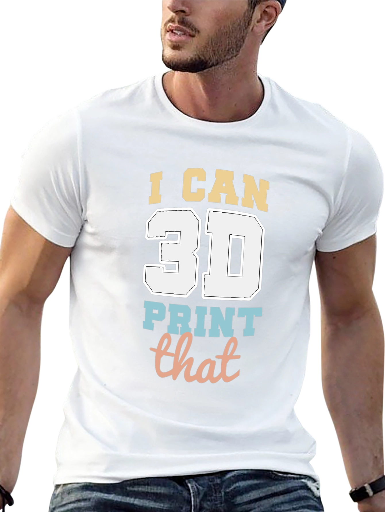 I Can 3D Print That T-Shirt - Black