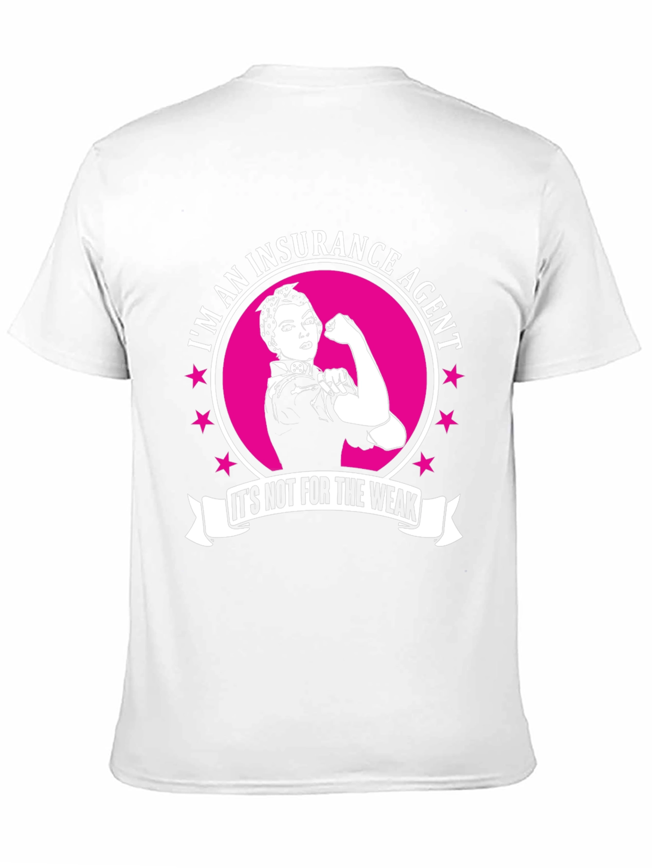 Insurance Agent Strong Woman Graphic T-Shirt