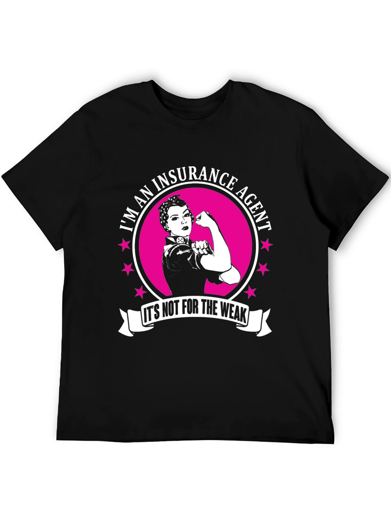 Insurance Agent Strong Woman Graphic T-Shirt