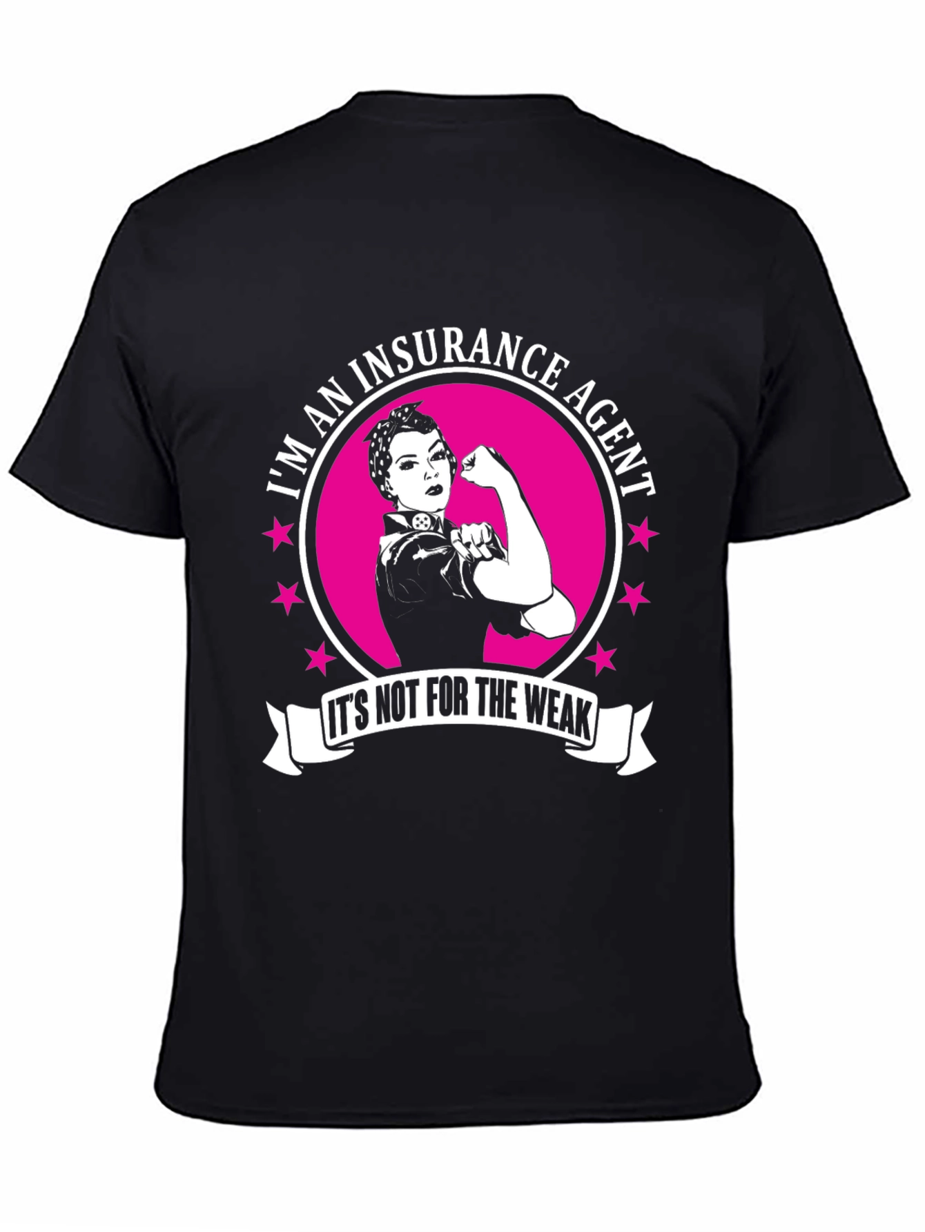 Insurance Agent Strong Woman Graphic T-Shirt