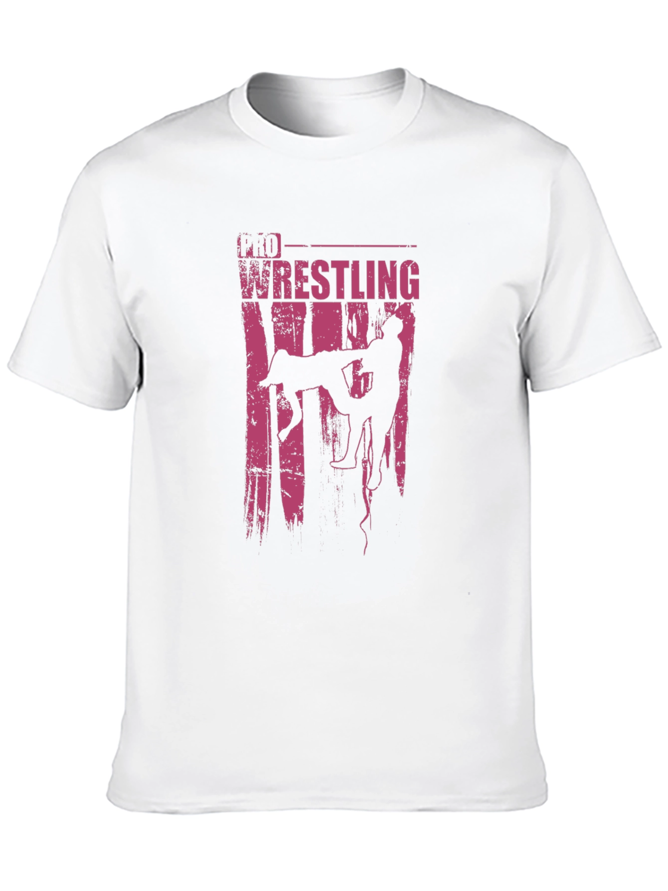 Pro Wrestling Graphic Tee - Black
