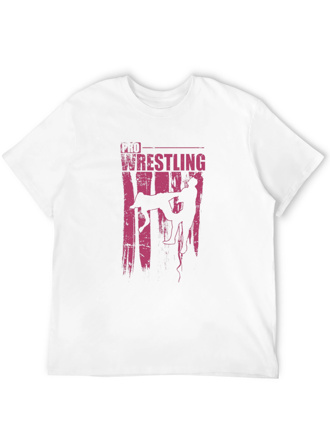 Pro Wrestling Graphic Tee - Black
