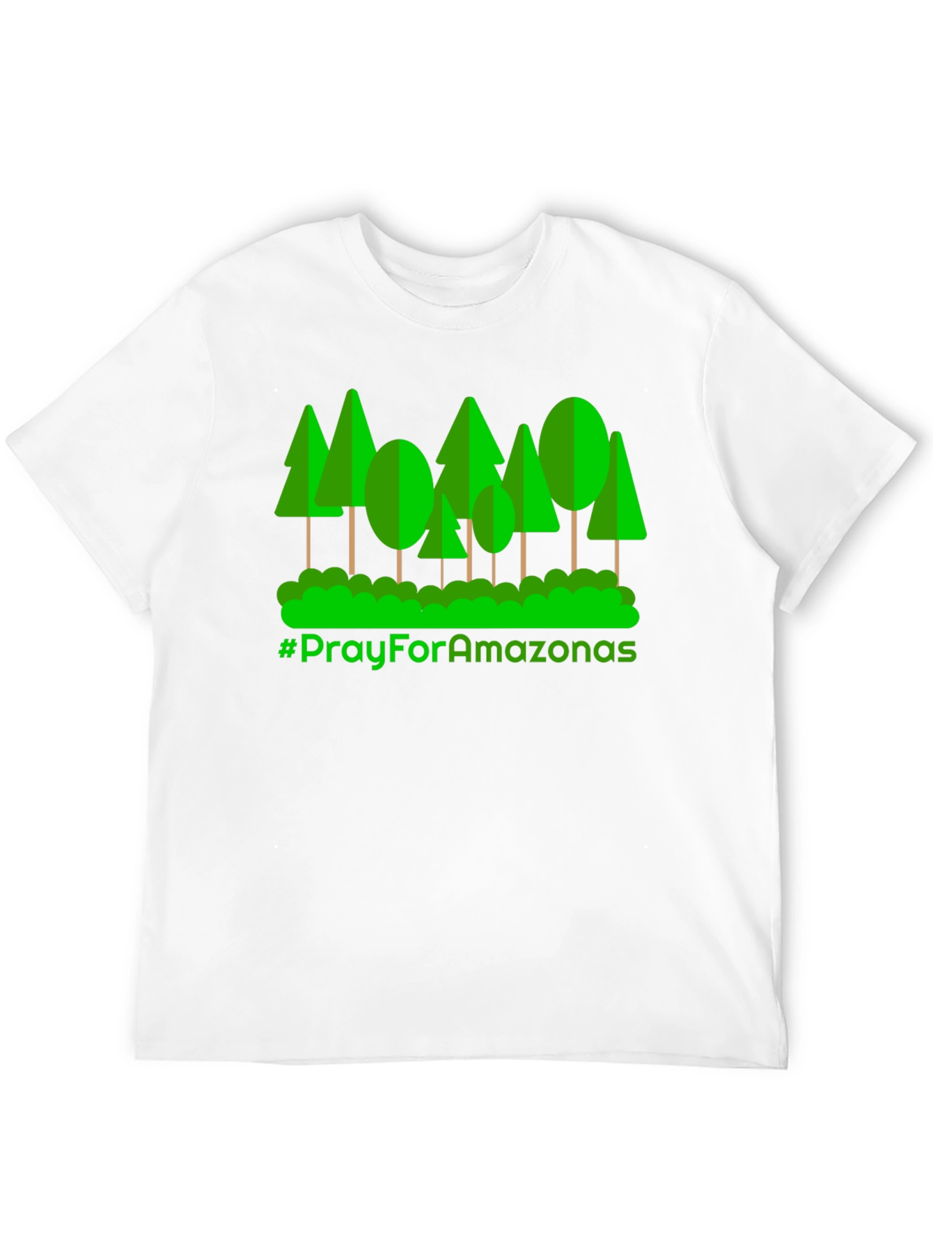 Pray for Amazonas T-Shirt - Eco Awareness Tee