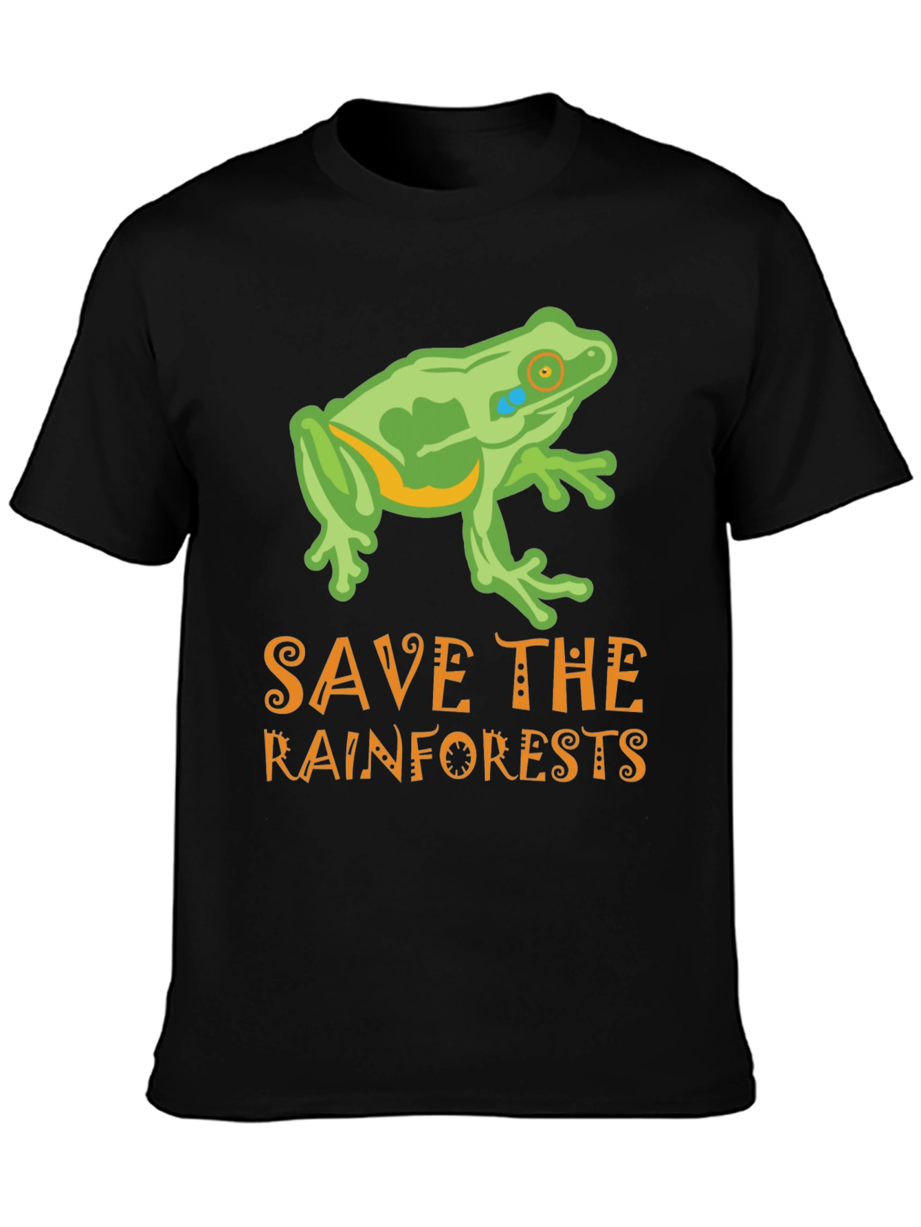 Save the Rainforests Frog Graphic Tee