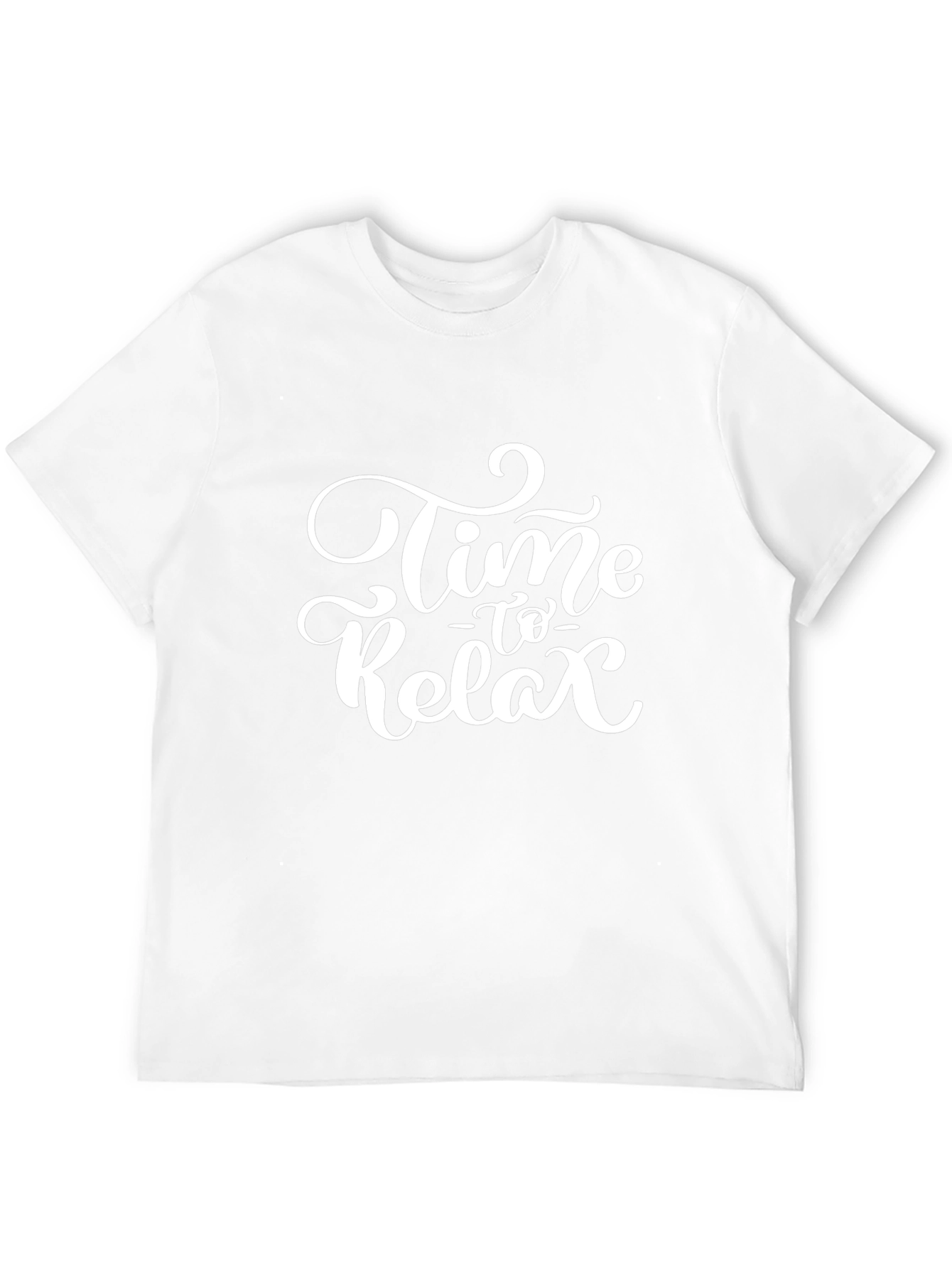 Relax Time Black Tee