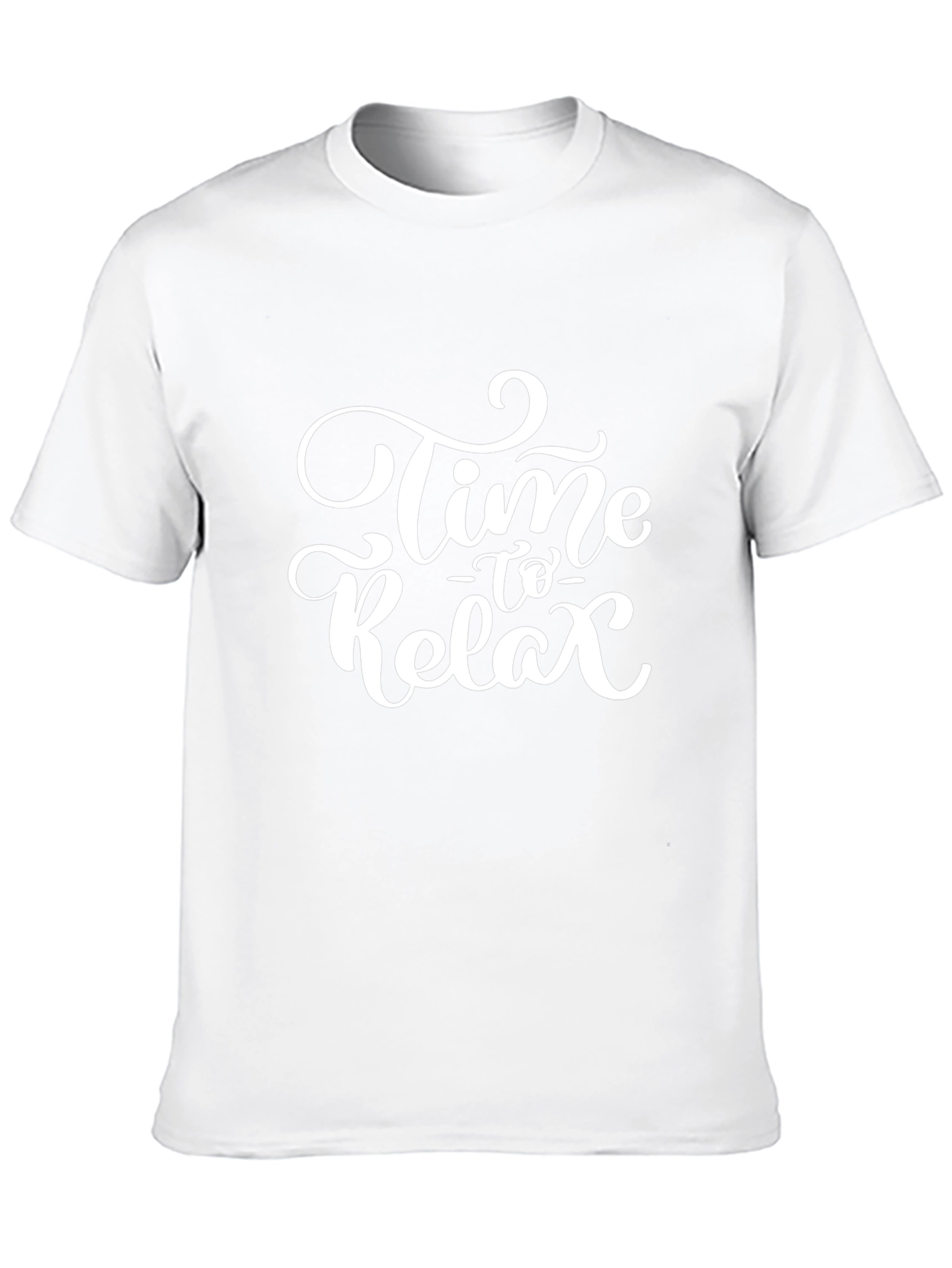 Relax Time Black Tee