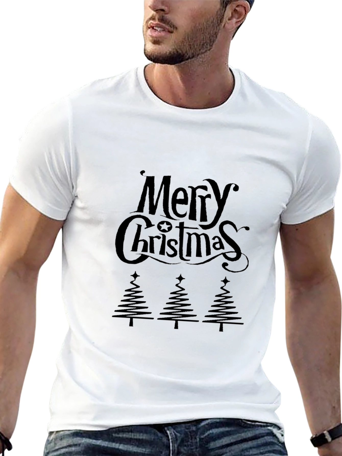 Merry Christmas Tree T-Shirt