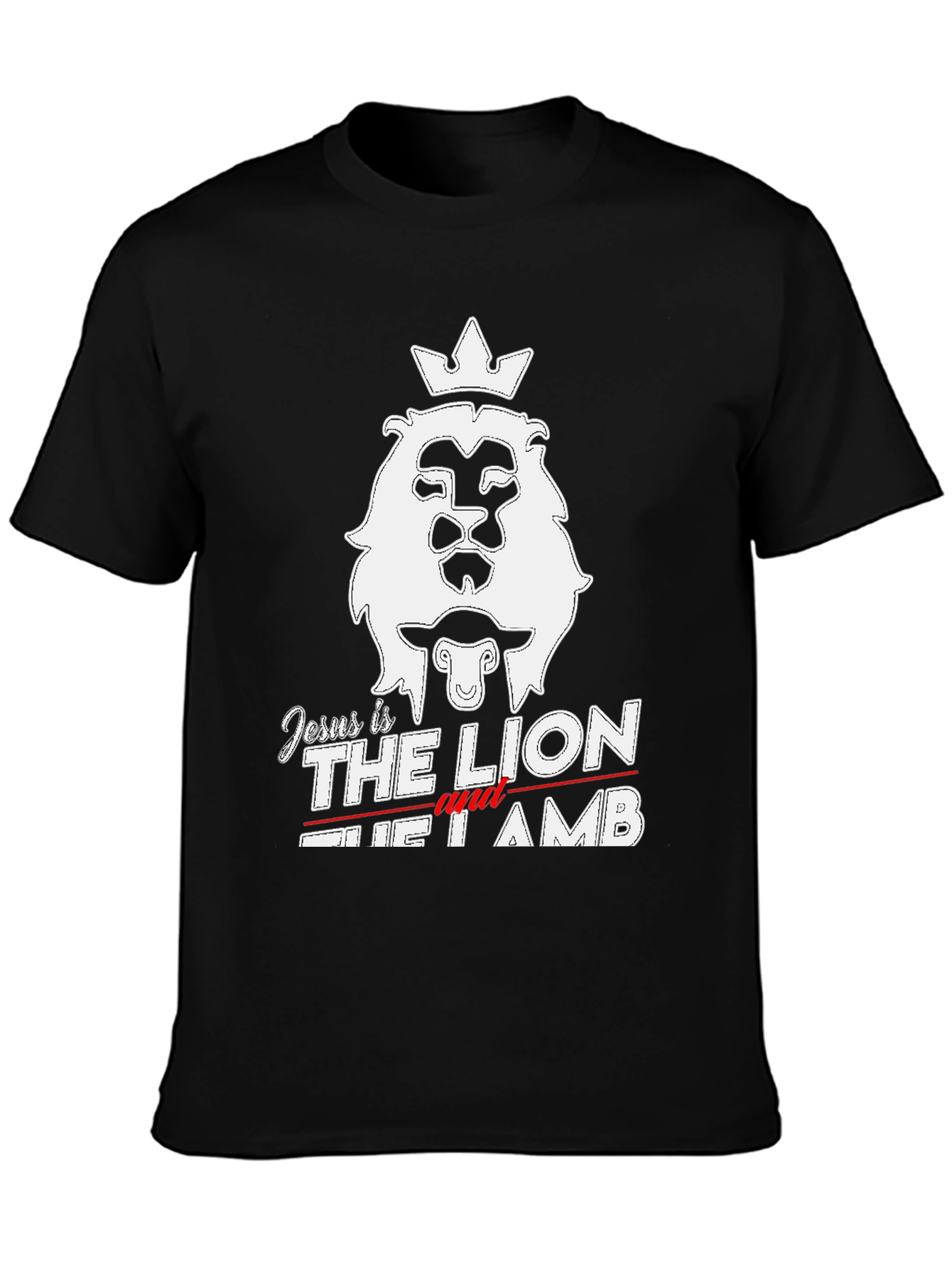 Jesus is the Lion and the Lamb Graphic Tee