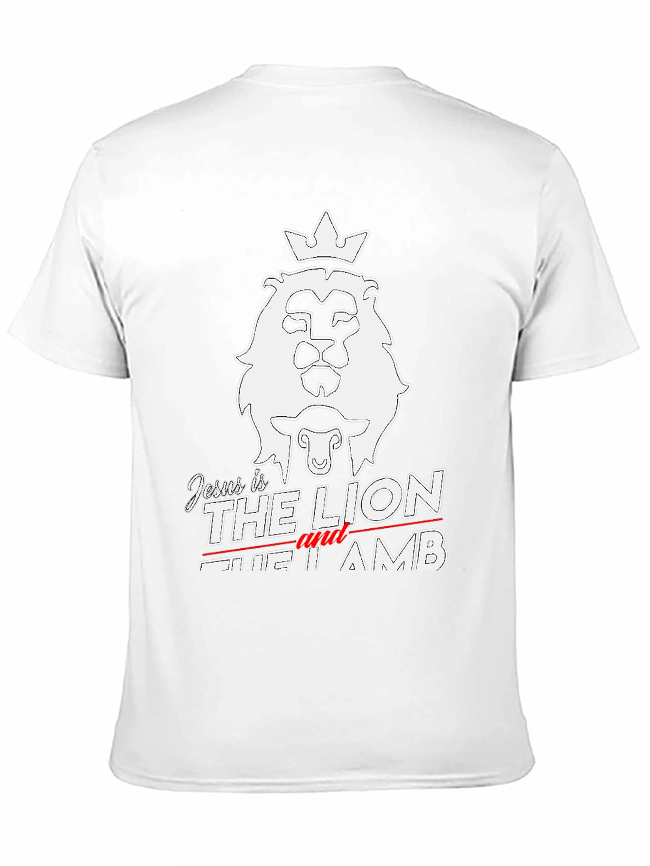 Jesus is the Lion and the Lamb Graphic Tee