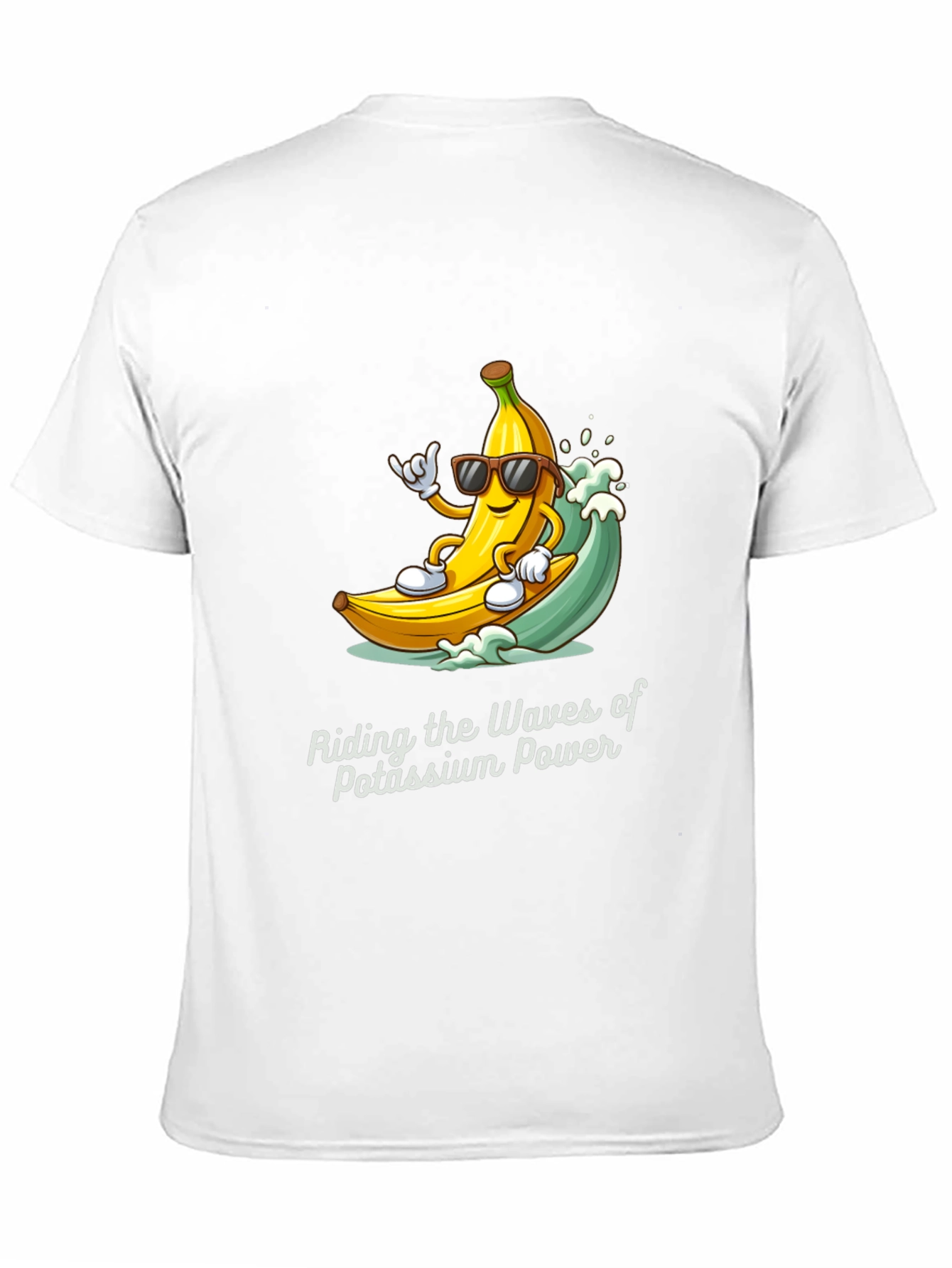 Banana Surfing T-Shirt - Potassium Power Tee