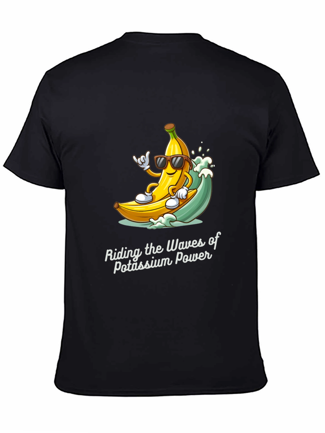 Banana Surfing T-Shirt - Potassium Power Tee