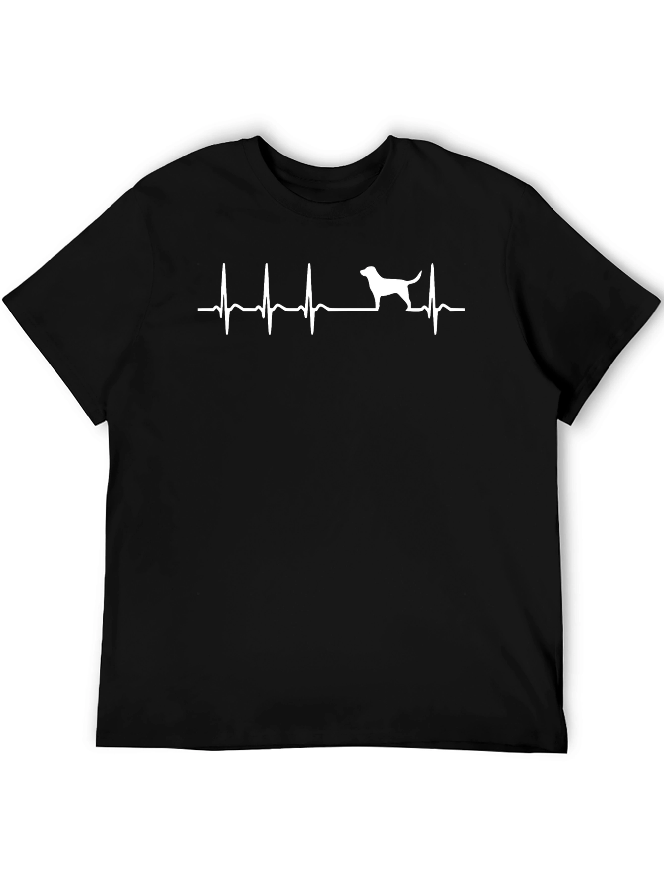 Dog Heartbeat T-Shirt - Cute Pet Lover Tee