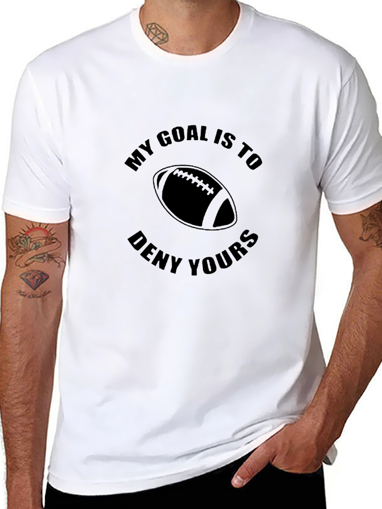 Goal Denied Football T-Shirt