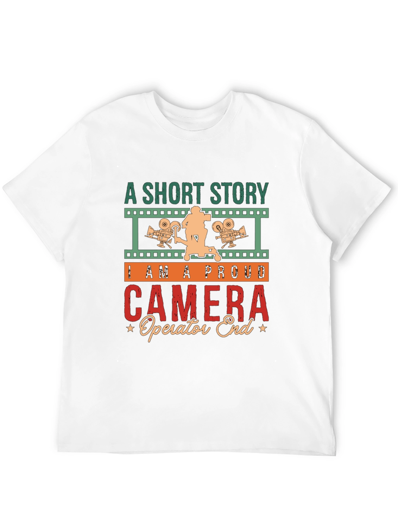 Proud Camera Operator T-Shirt - Film Crew Apparel