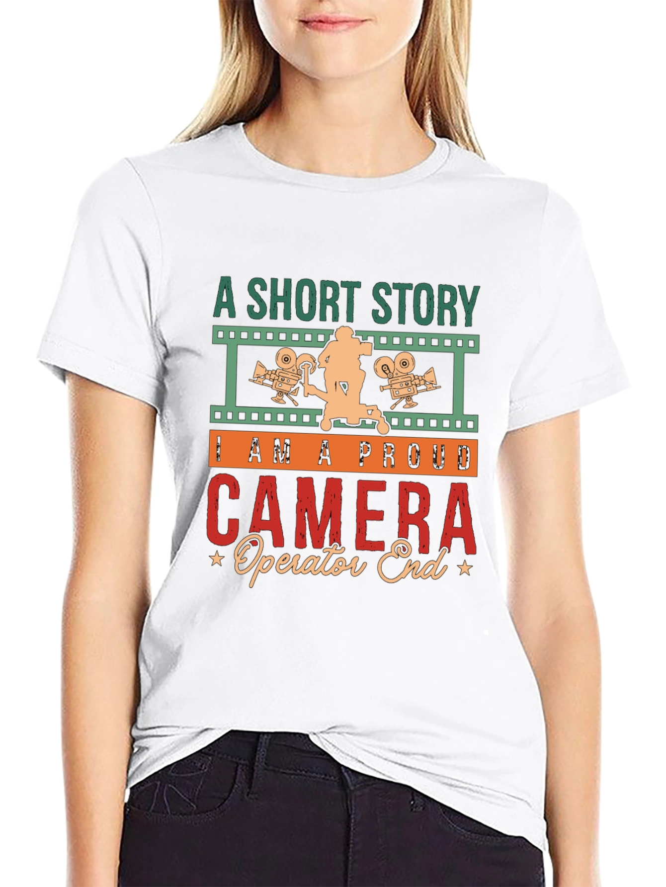 Proud Camera Operator T-Shirt - Film Crew Apparel