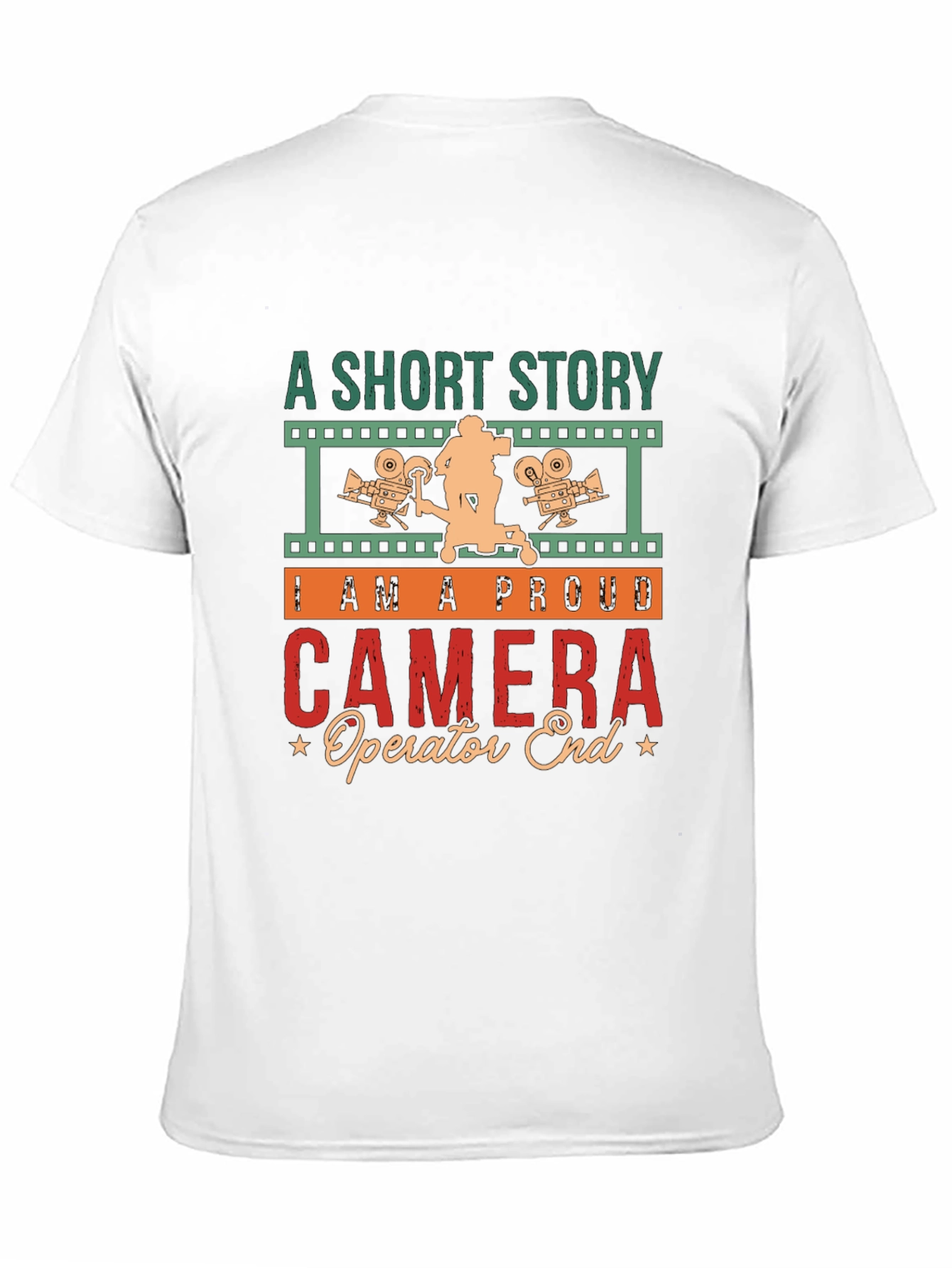 Proud Camera Operator T-Shirt - Film Crew Apparel