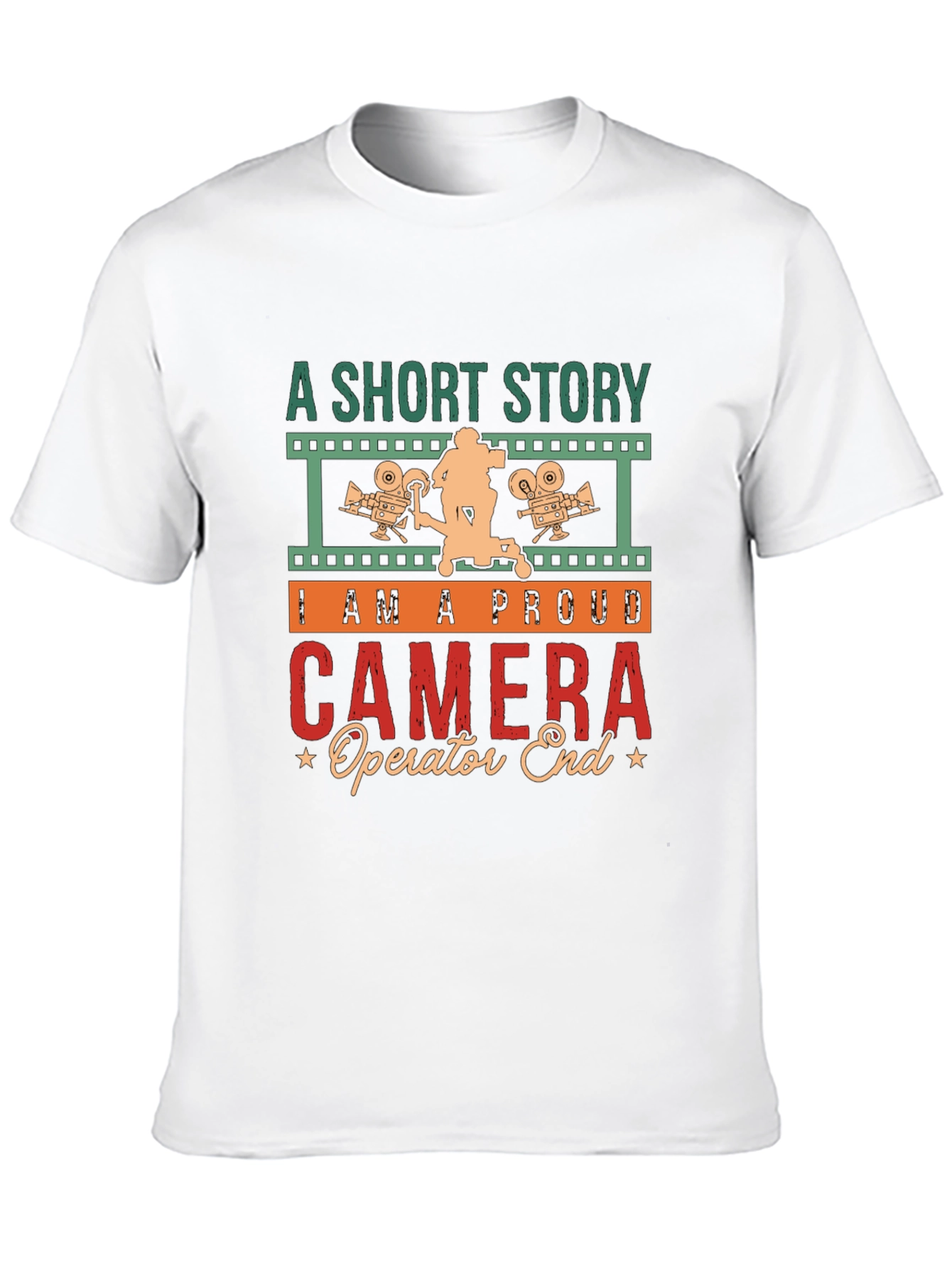 Proud Camera Operator T-Shirt - Film Crew Apparel