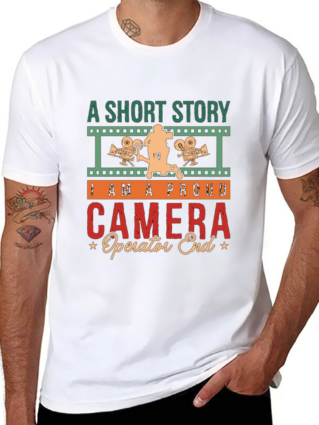Proud Camera Operator T-Shirt - Film Crew Apparel