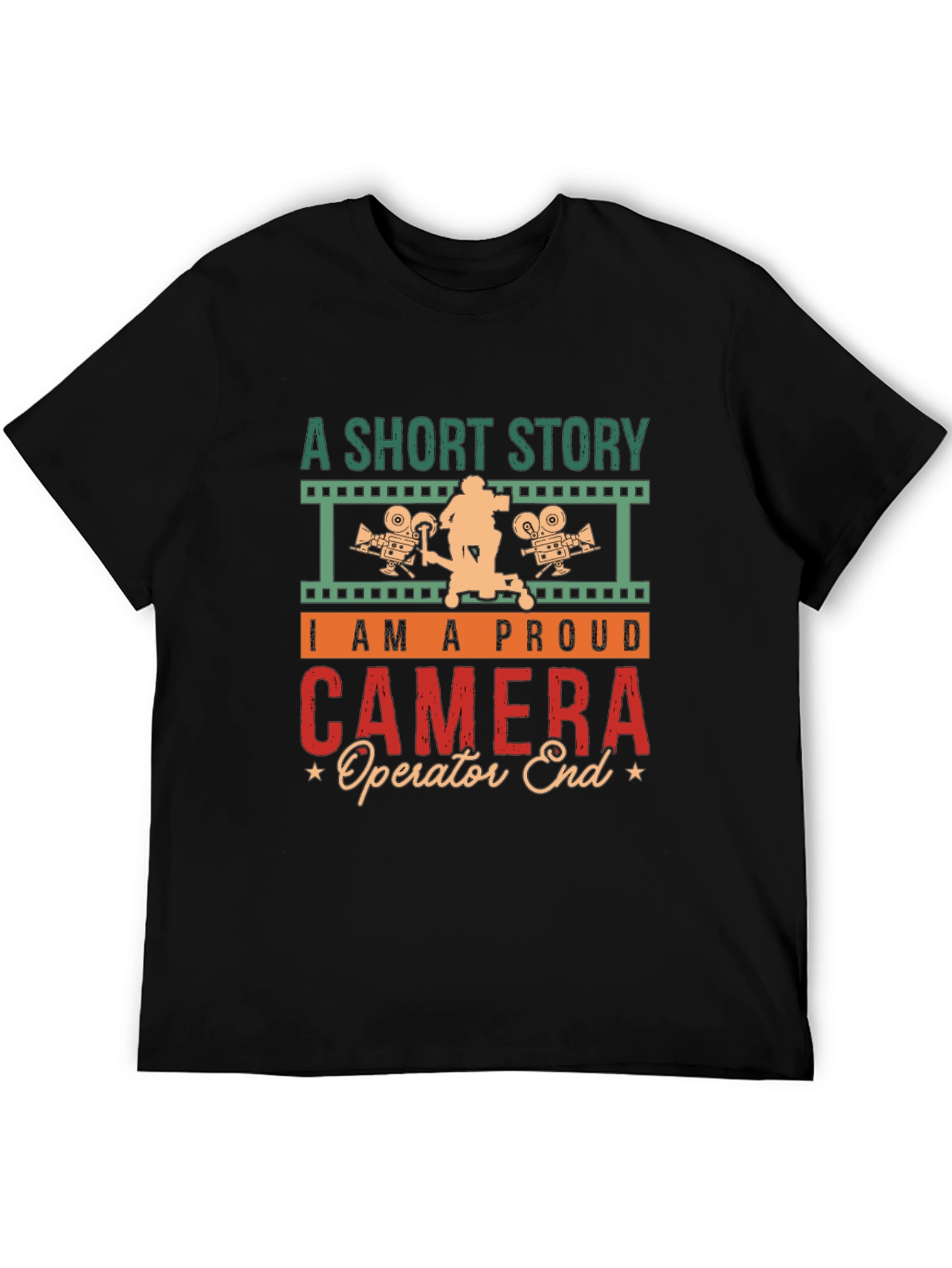 Proud Camera Operator T-Shirt - Film Crew Apparel