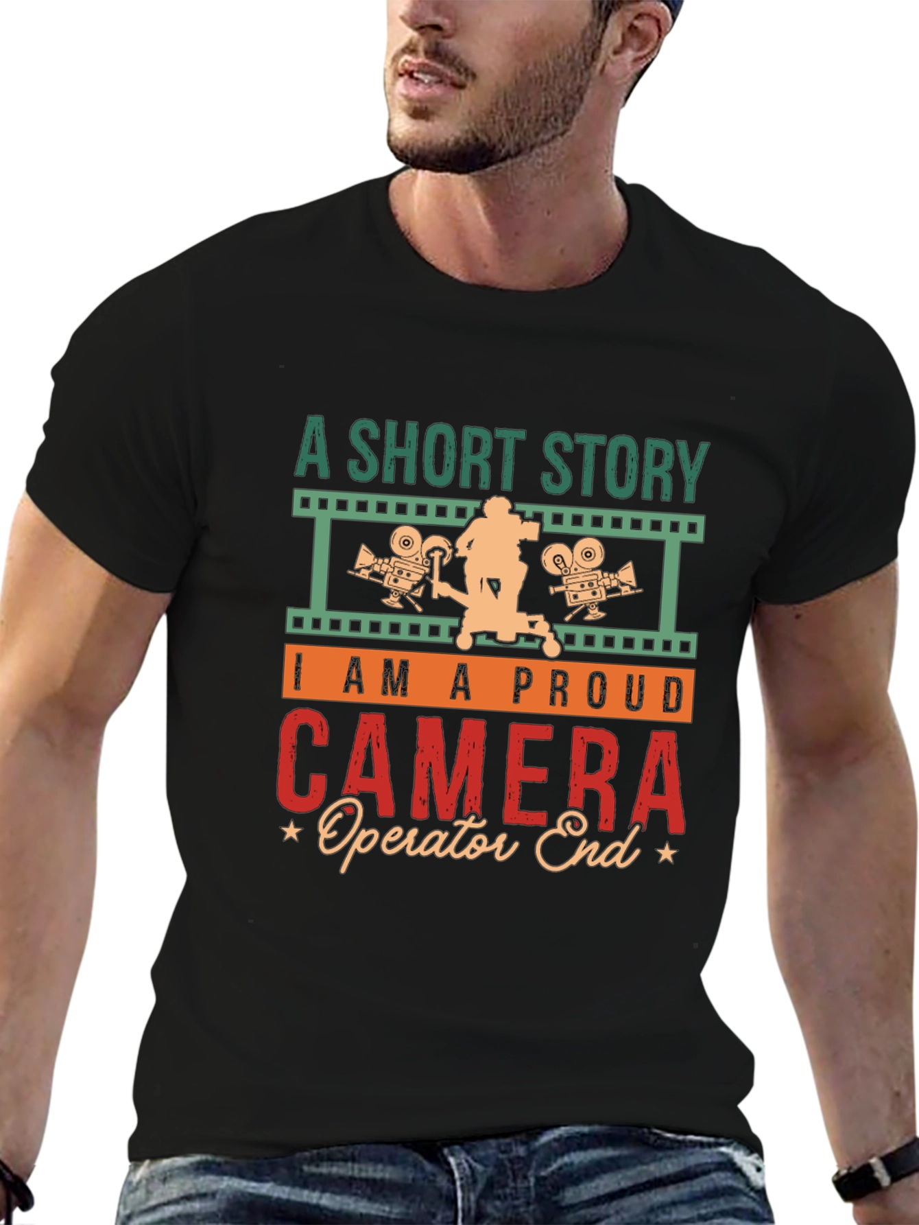 Proud Camera Operator T-Shirt - Film Crew Apparel