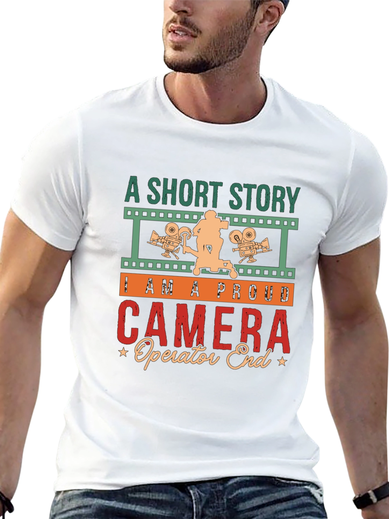 Proud Camera Operator T-Shirt - Film Crew Apparel