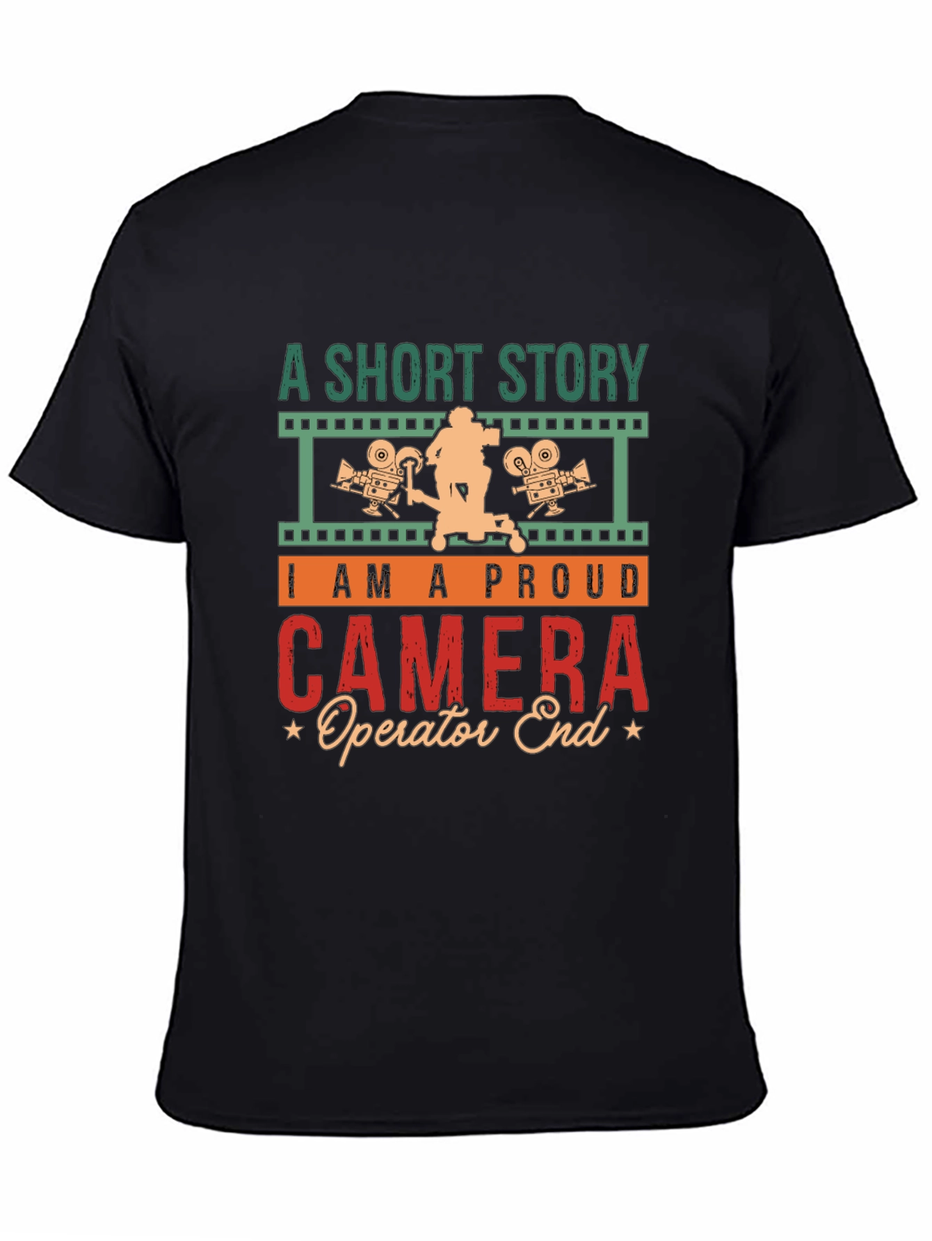 Proud Camera Operator T-Shirt - Film Crew Apparel