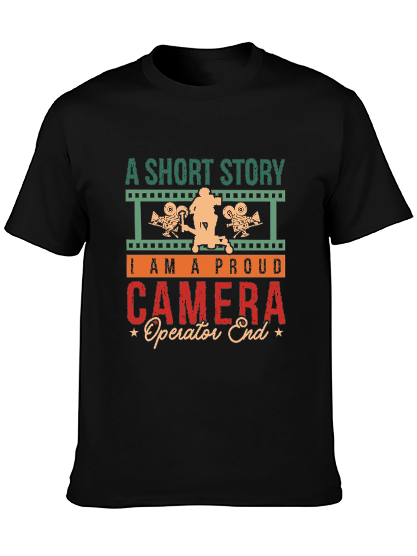 Proud Camera Operator T-Shirt - Film Crew Apparel