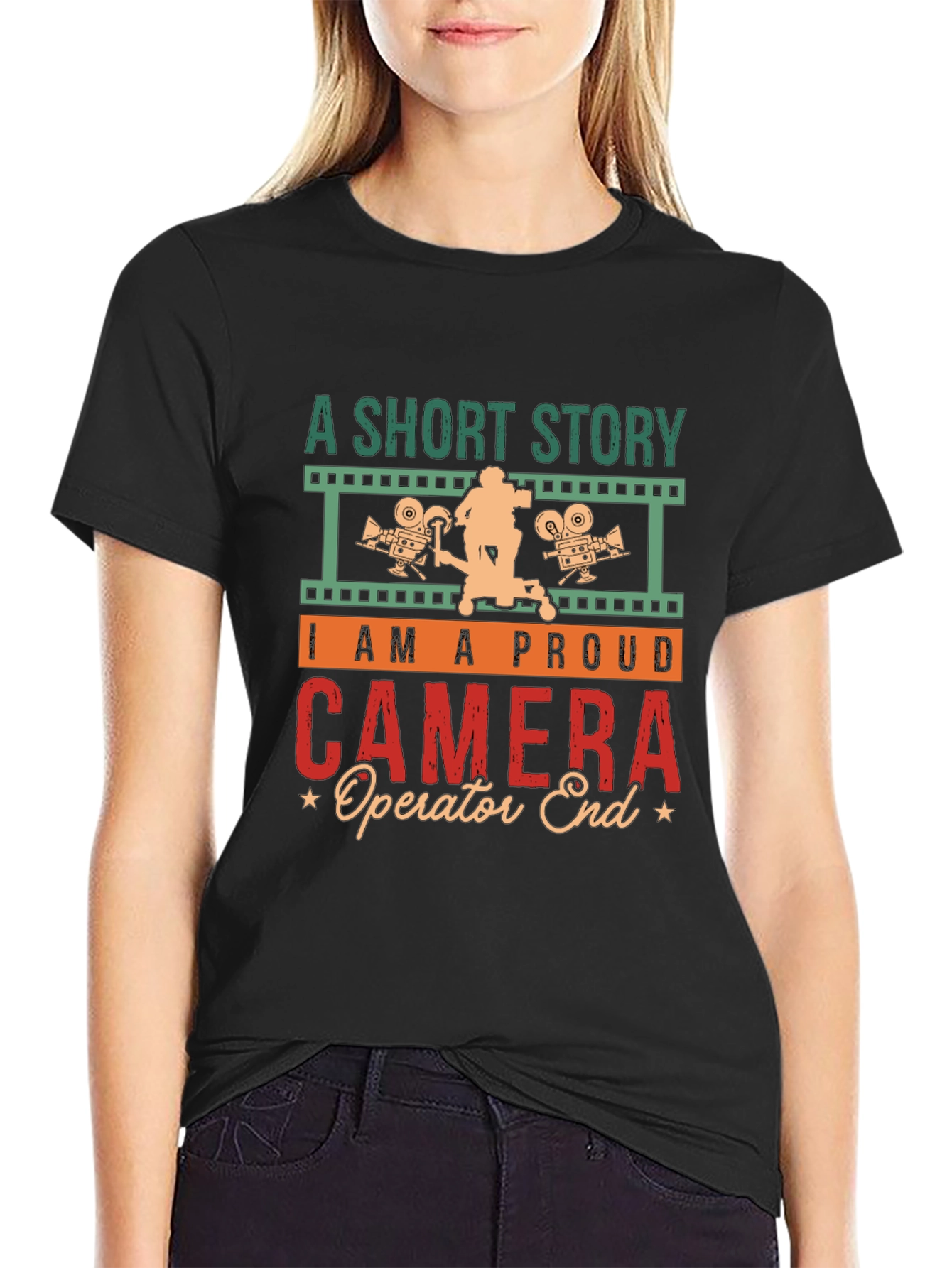 Proud Camera Operator T-Shirt - Film Crew Apparel