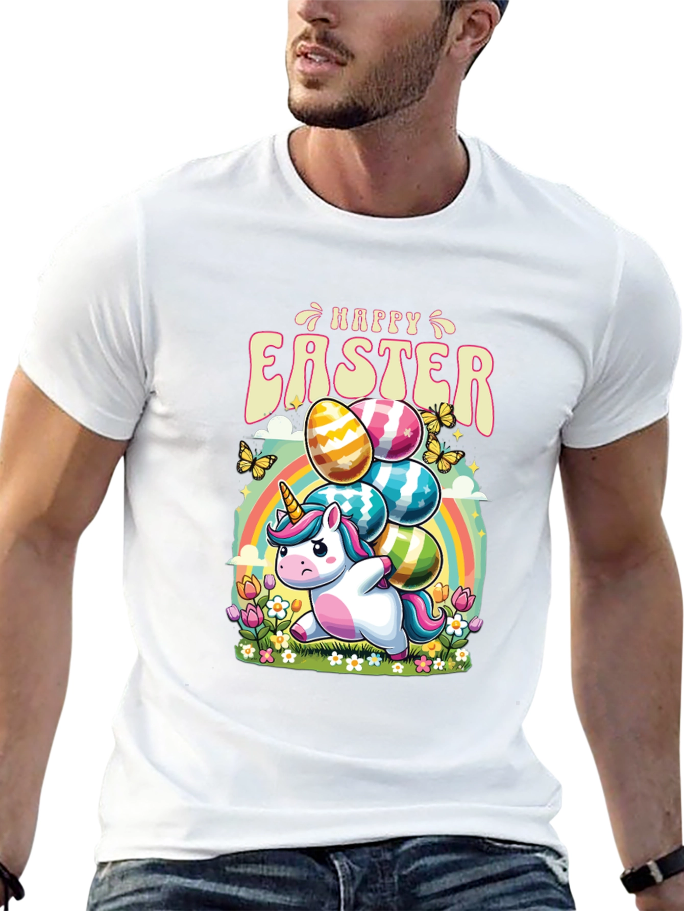 Happy Easter Unicorn T-Shirt
