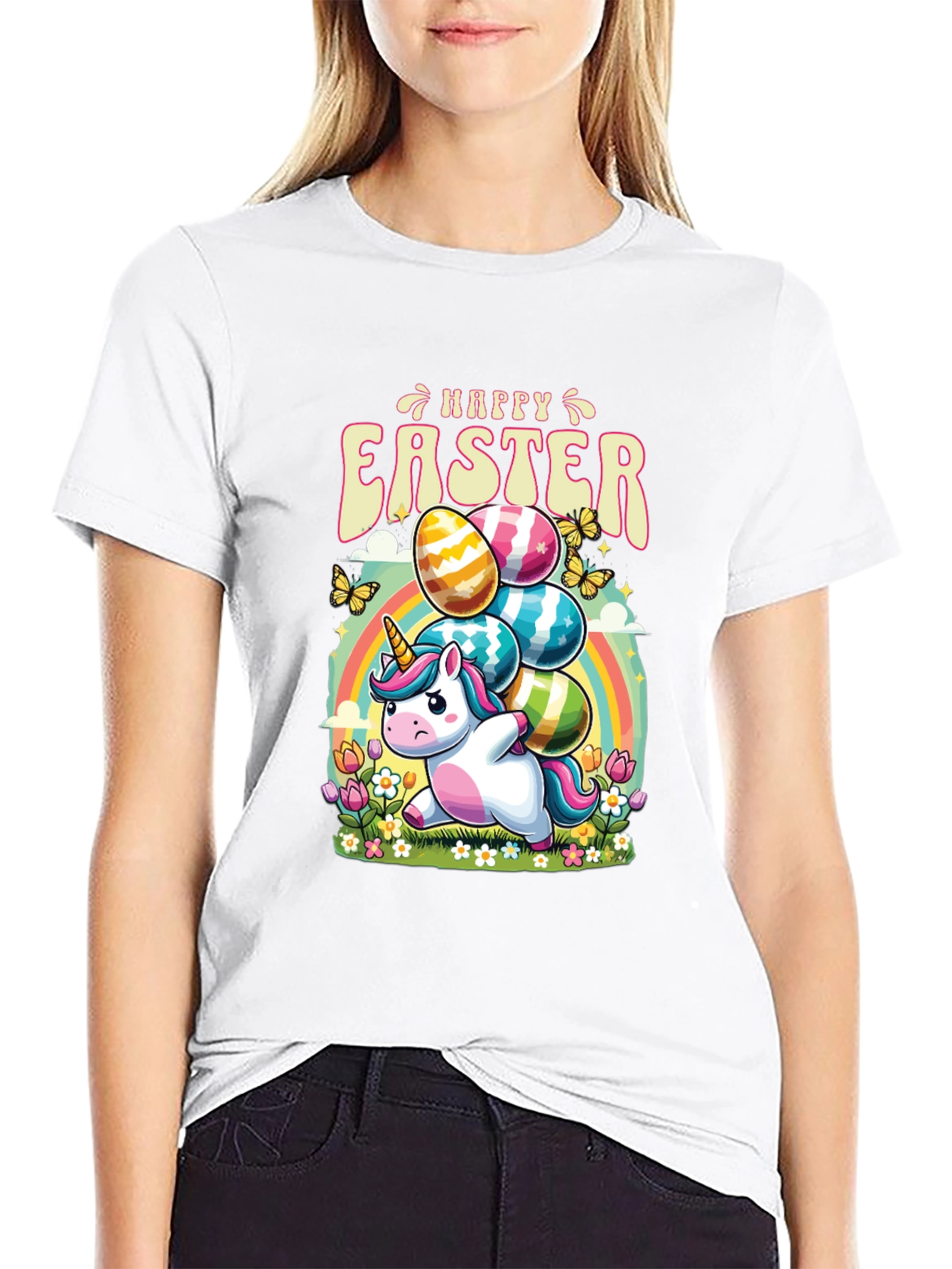 Happy Easter Unicorn T-Shirt