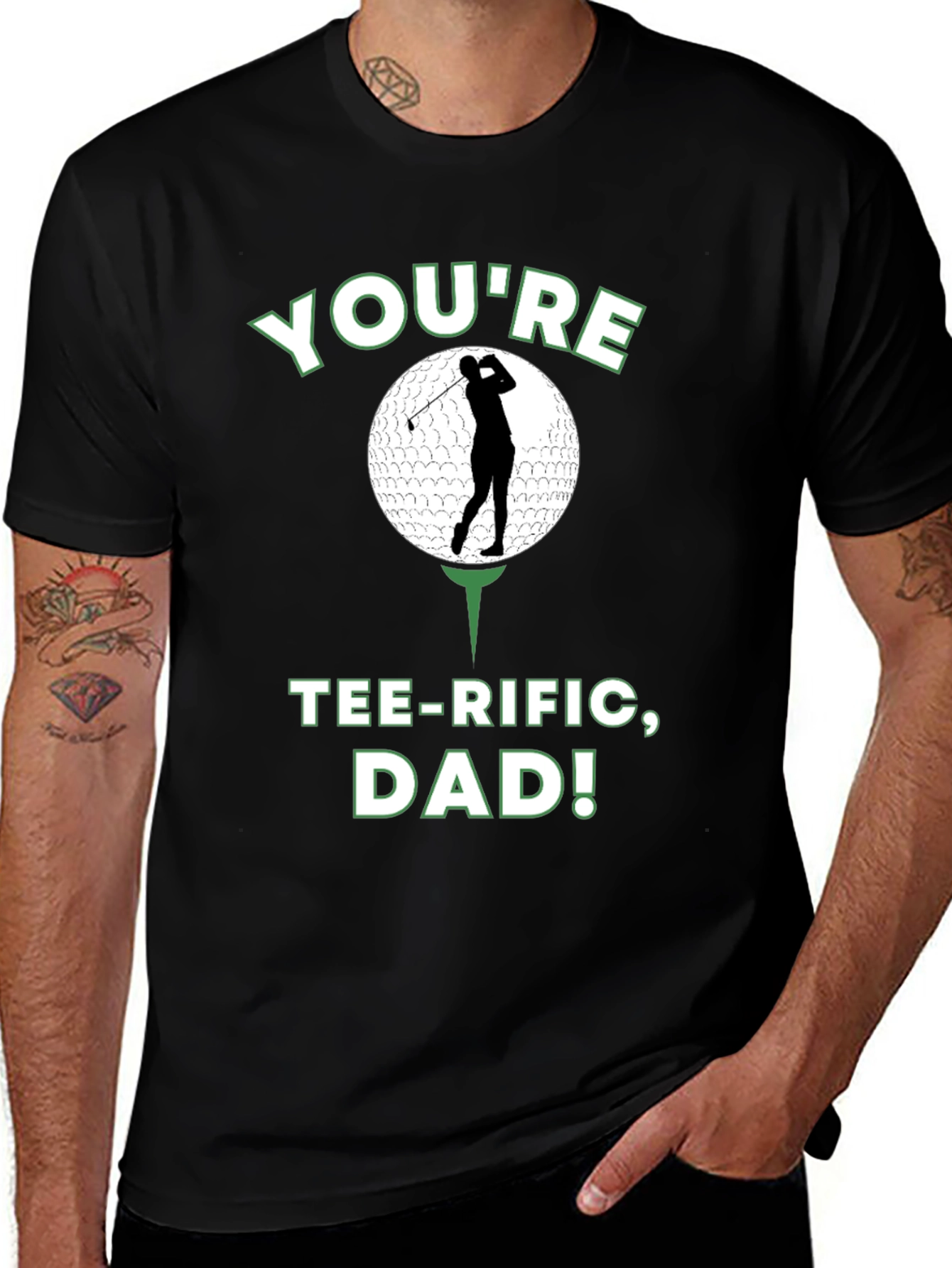 Youre Tee-rific Dad Golf T-Shirt