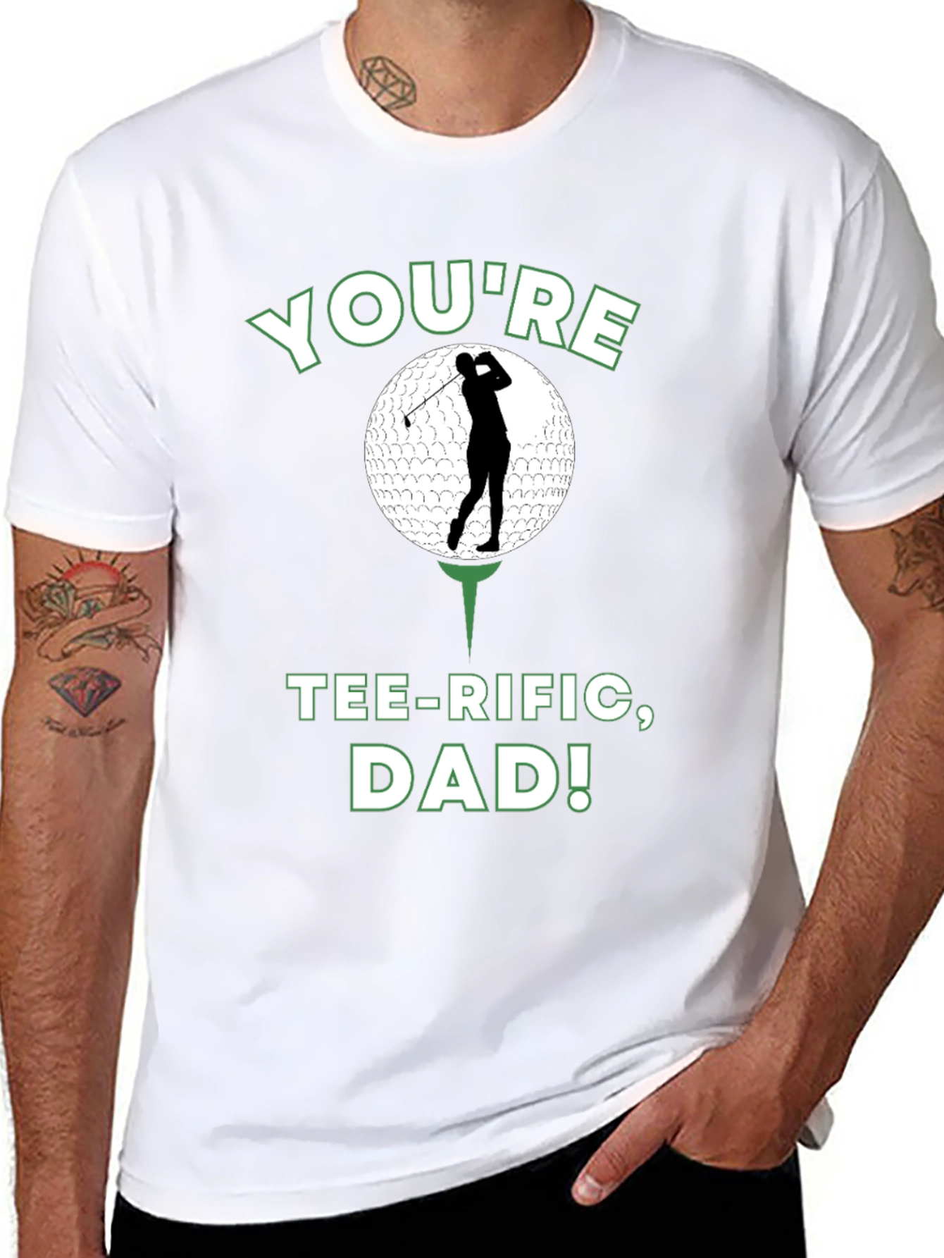 Youre Tee-rific Dad Golf T-Shirt